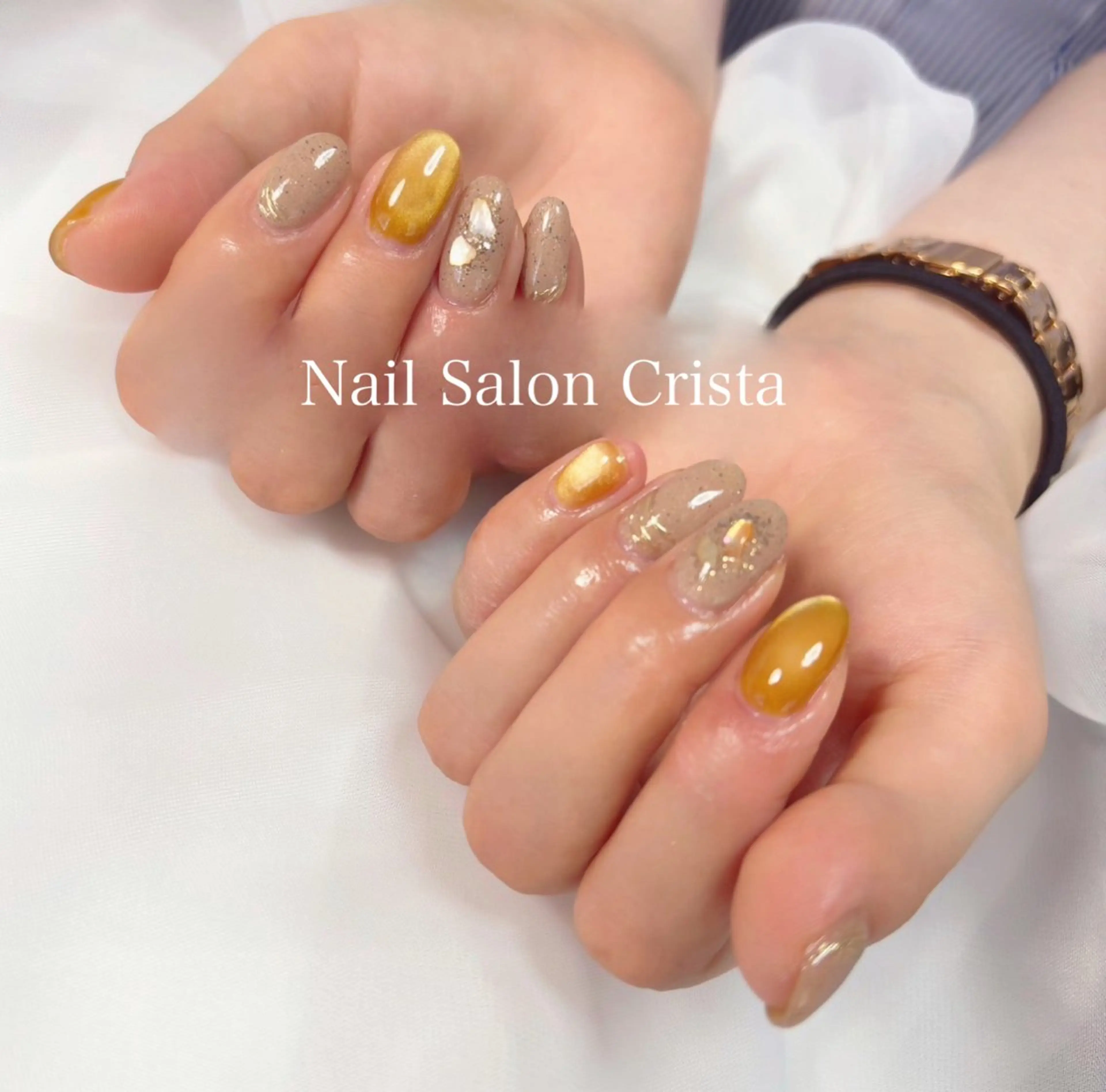 ネイル ジェルネイル パラジェル CRISTA所属・CRISTA MOMOのネイルデザイン