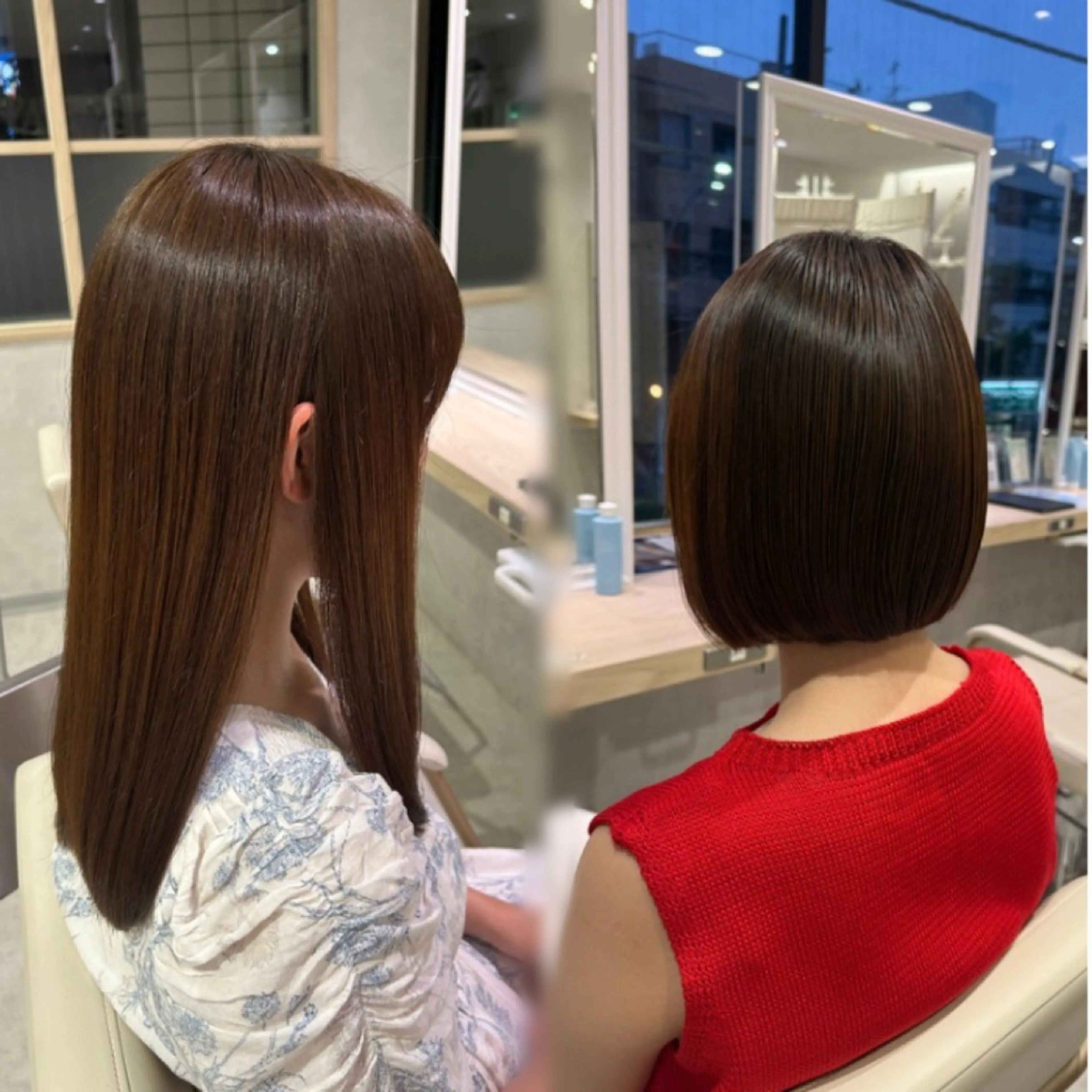 【平日限定】🍑髪質改善縮毛矯正＋トリートメント🫧の写真