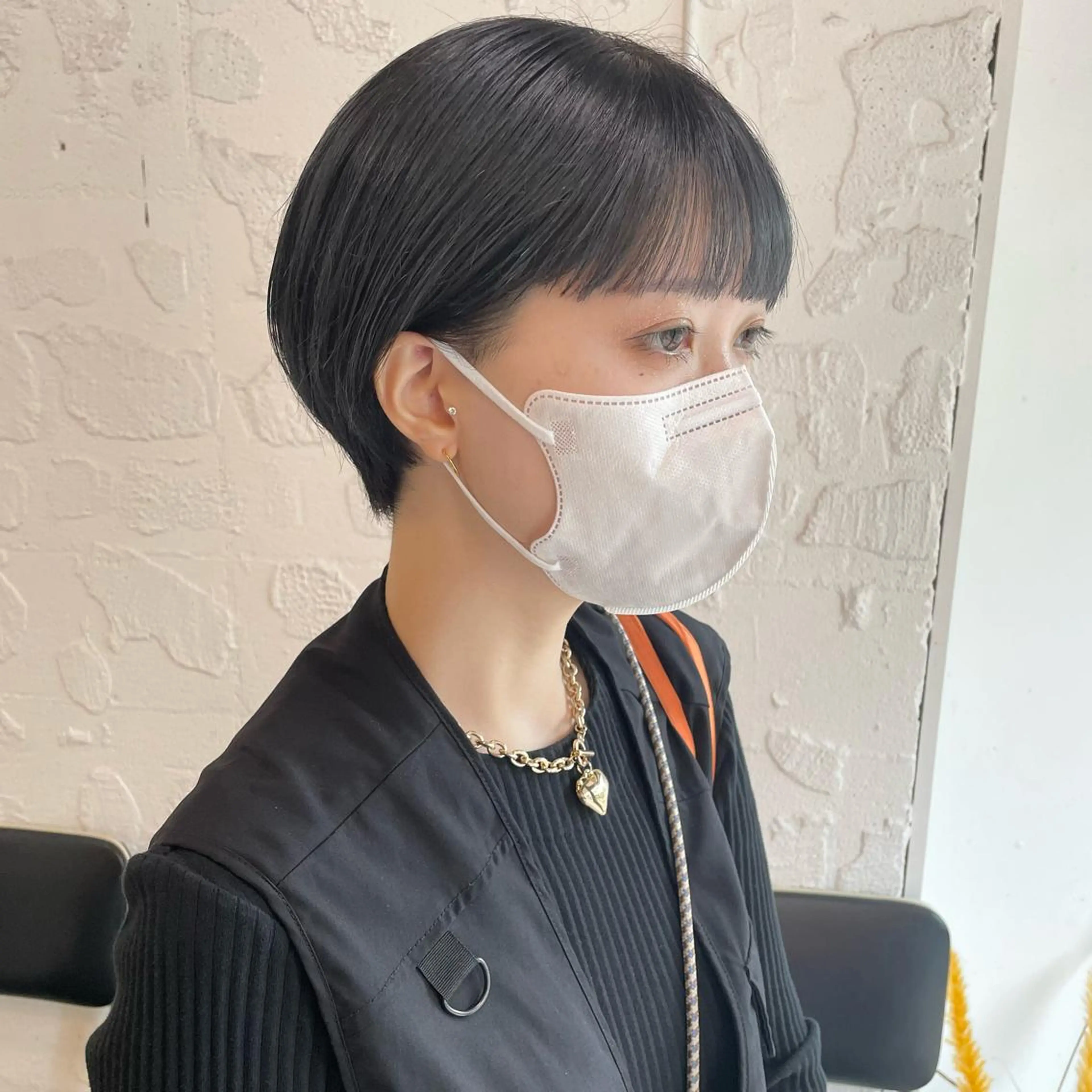 ショート カラー カット ヘアカラー トリートメント 🌿レイヤーボブ/パ ーマ🌿　木梨健太のヘアスタイル