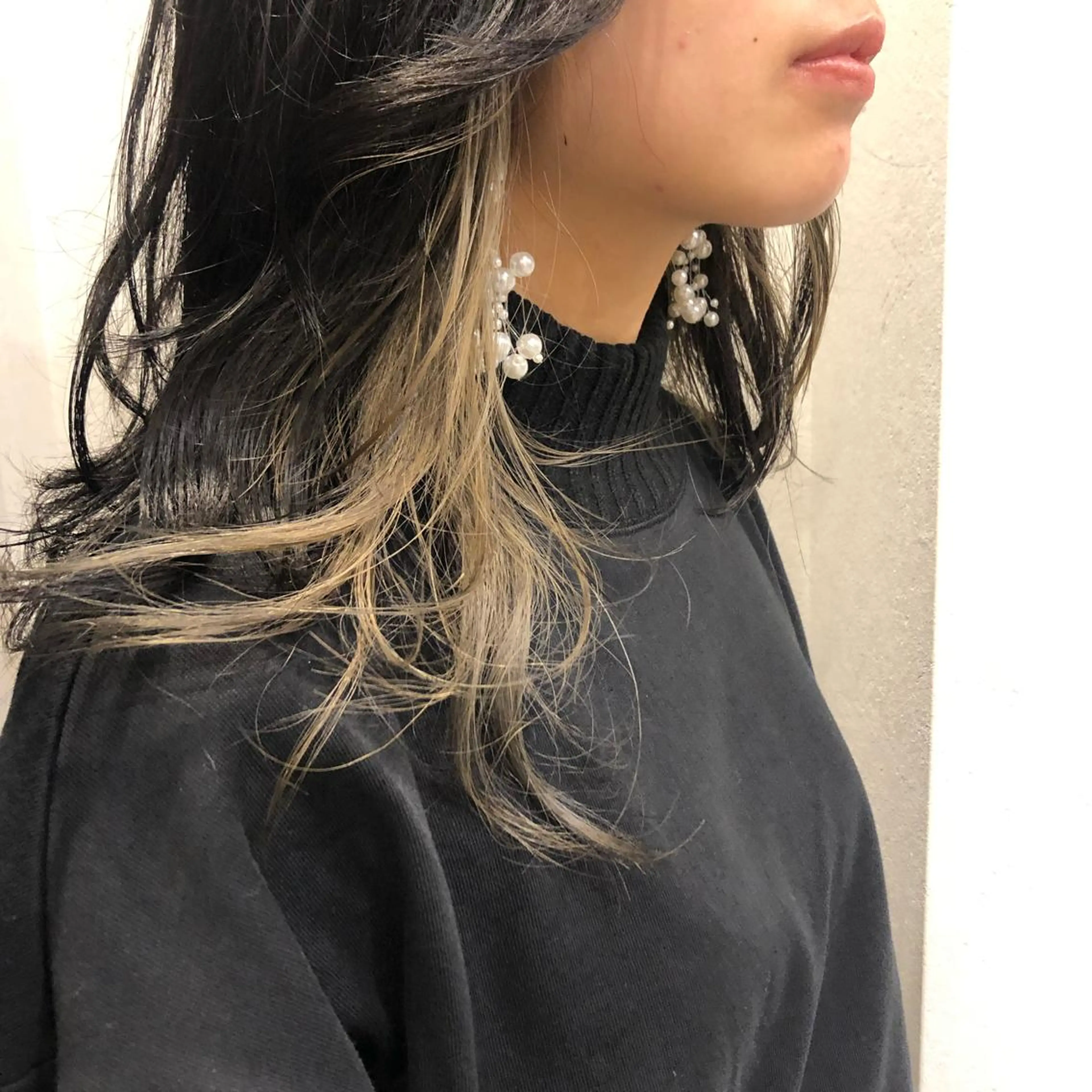 ロング カラー a rikaのヘアスタイル