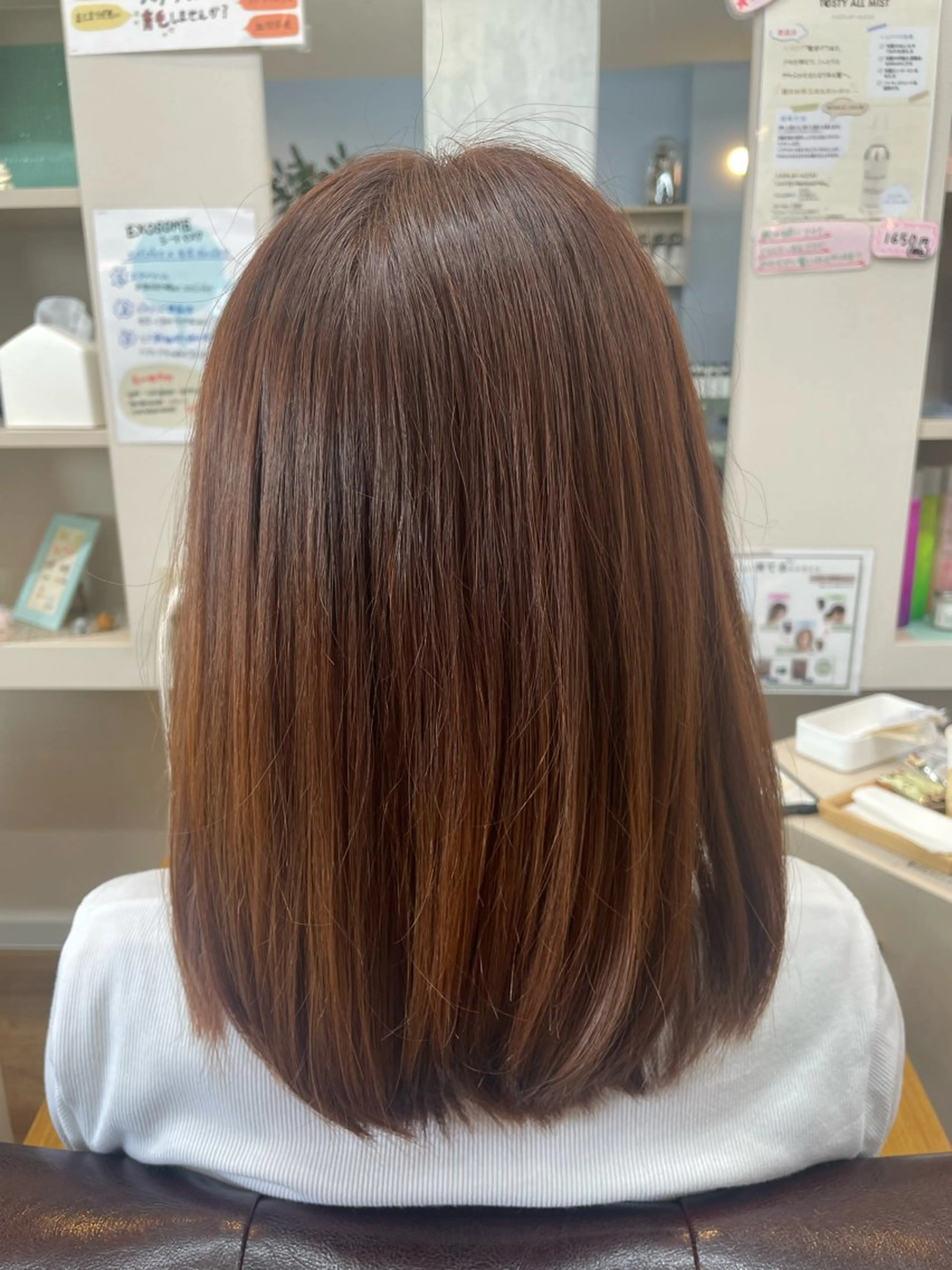 セミロング アグレアーブル上地店 田中のヘアスタイル