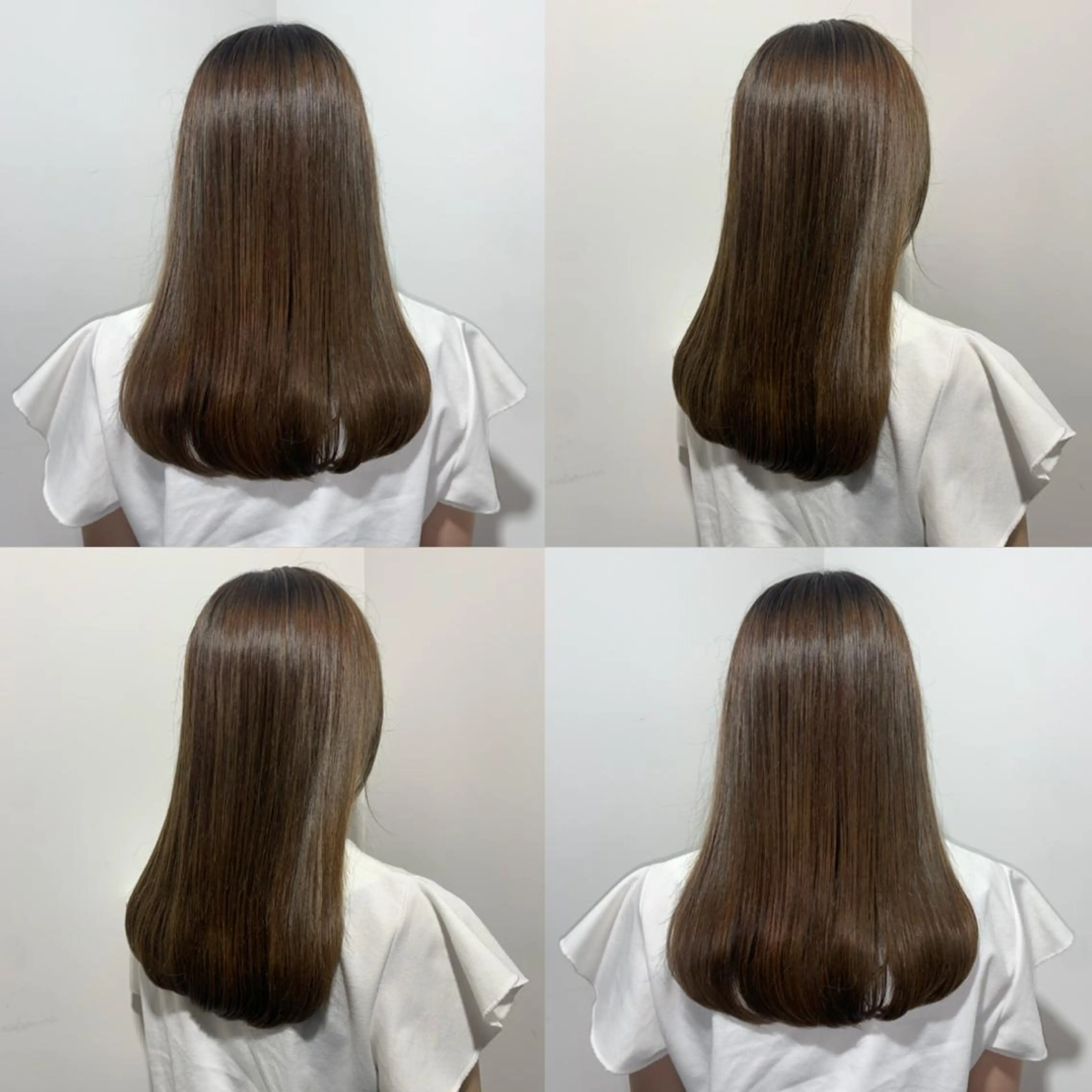 セミロング カラー カット トリートメント もにか🌞原宿/渋谷 🌝ブリーチカラーのヘアスタイル