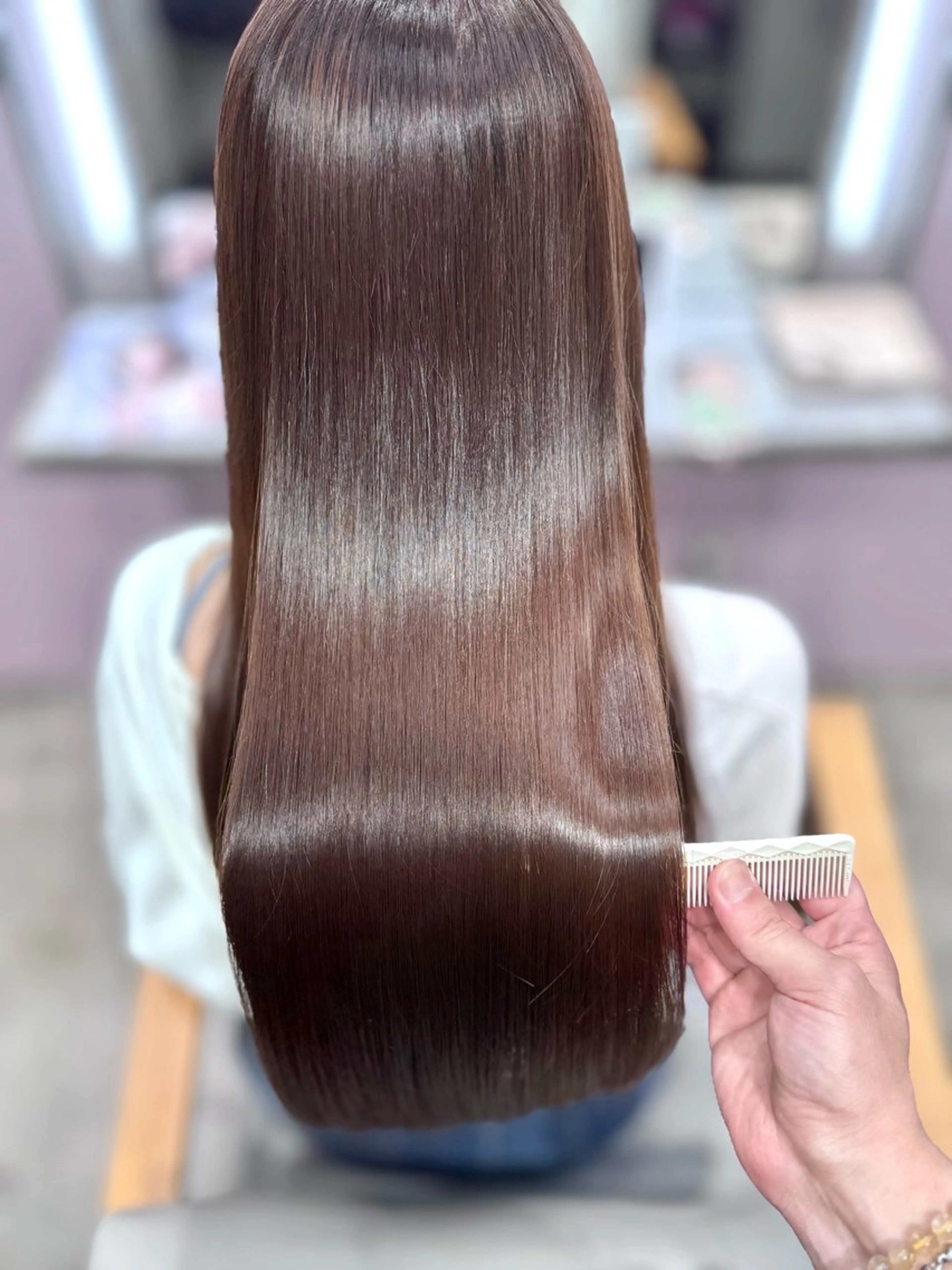 新規限定✨イルミナ髪質改善カラー+2ステップtr  10000→8900円の写真