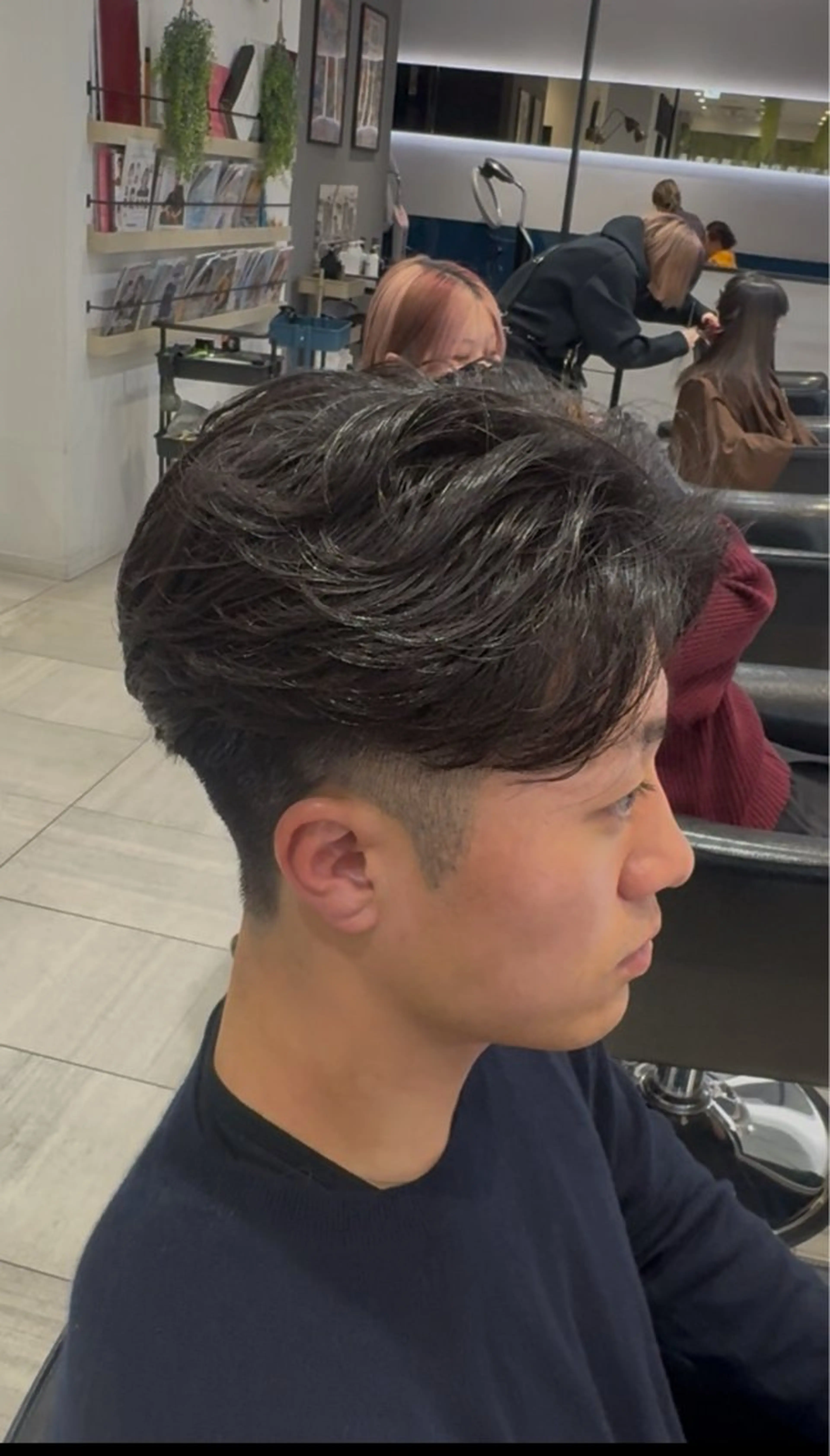 メンズ フェザーパーマ メンズパーマ 学生（メンズ向け） 野村安芸 /特殊パーマのヘアスタイル