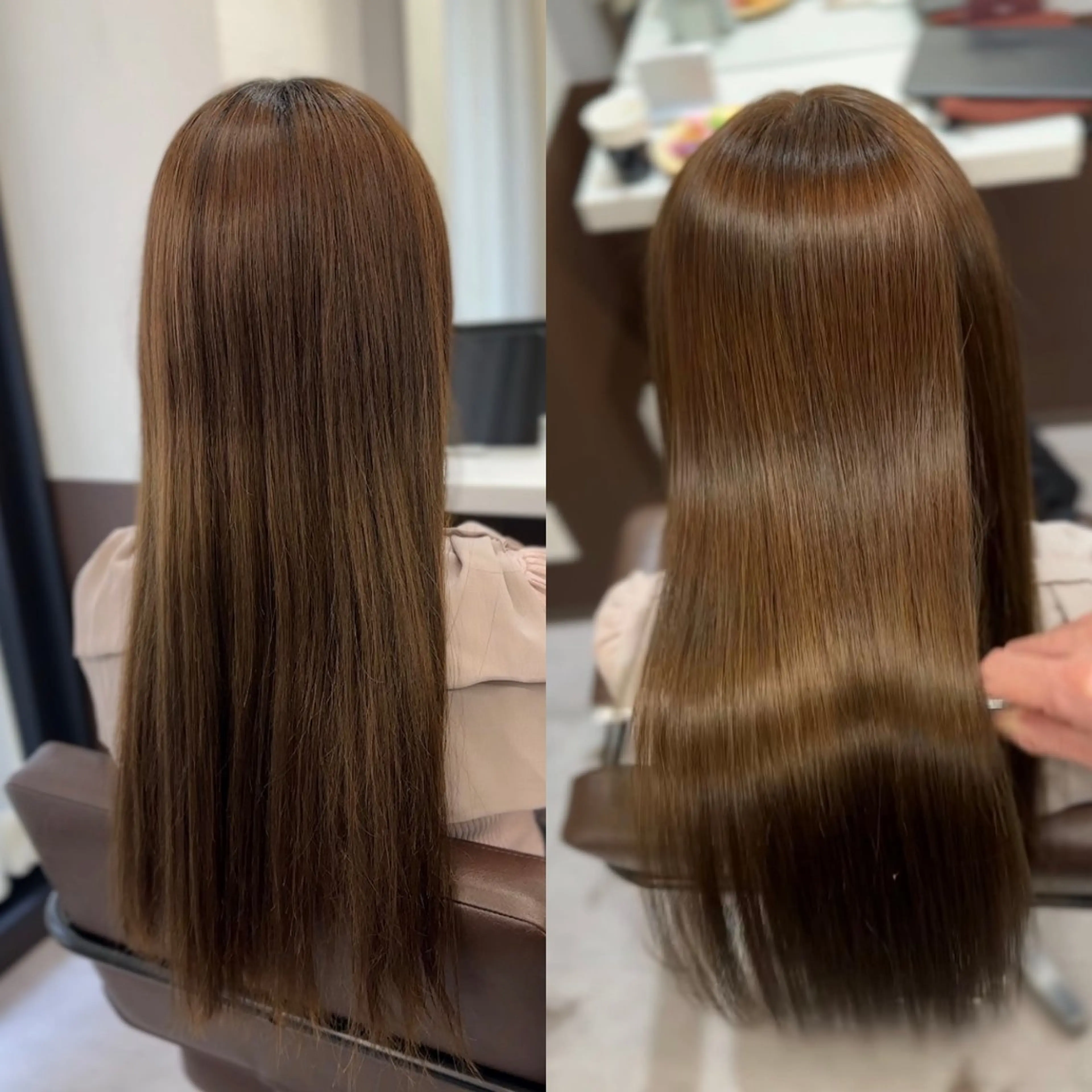 ロング 縮毛矯正 ヘアカラー トリートメント 💎艶髪💎縮毛矯正 /髪質改善/ひかるのヘアスタイル