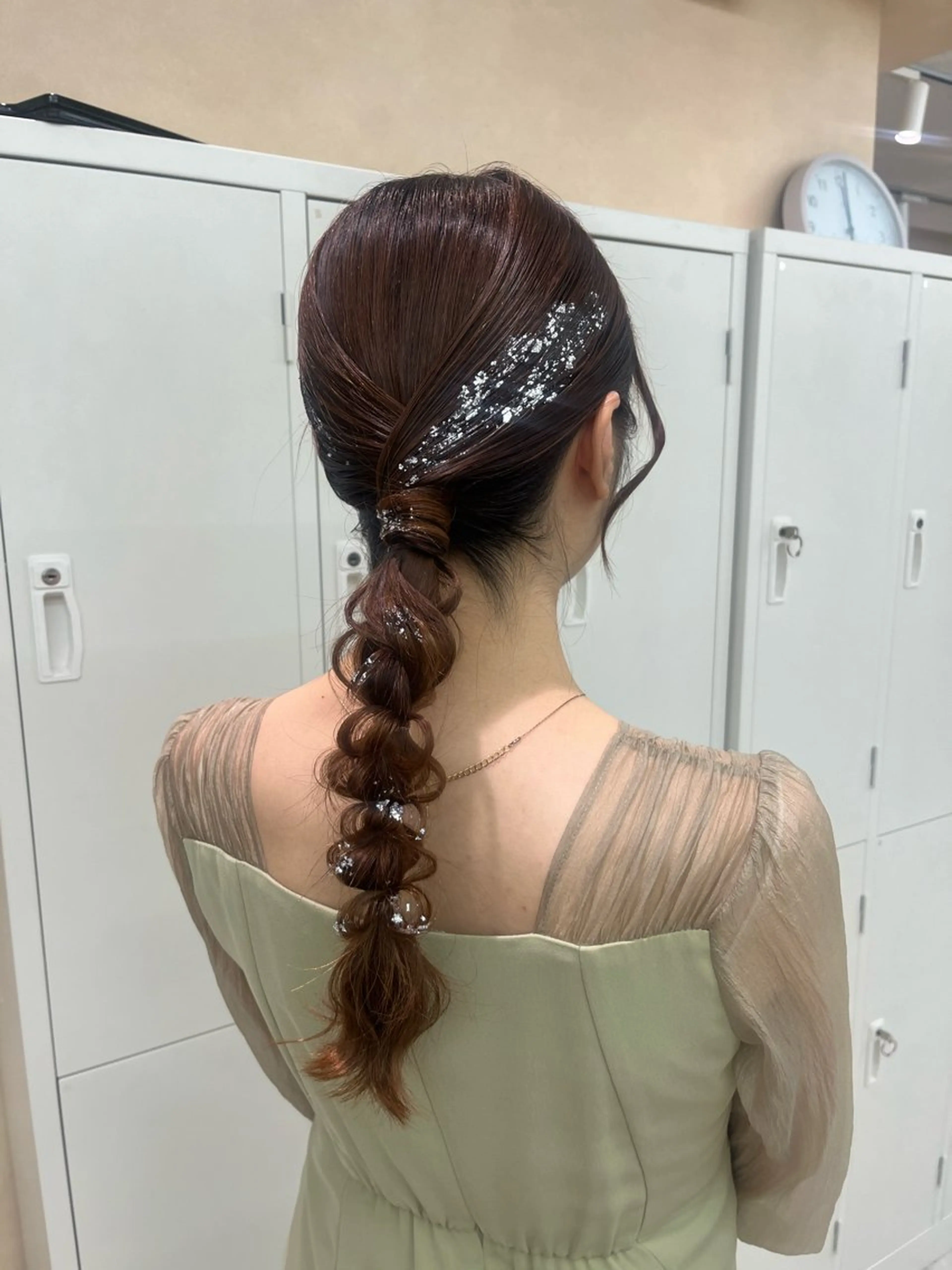 ロング ヘアアレンジ ヘアセット 🇰🇷jisoo -ジス-🇰🇷のヘアスタイル