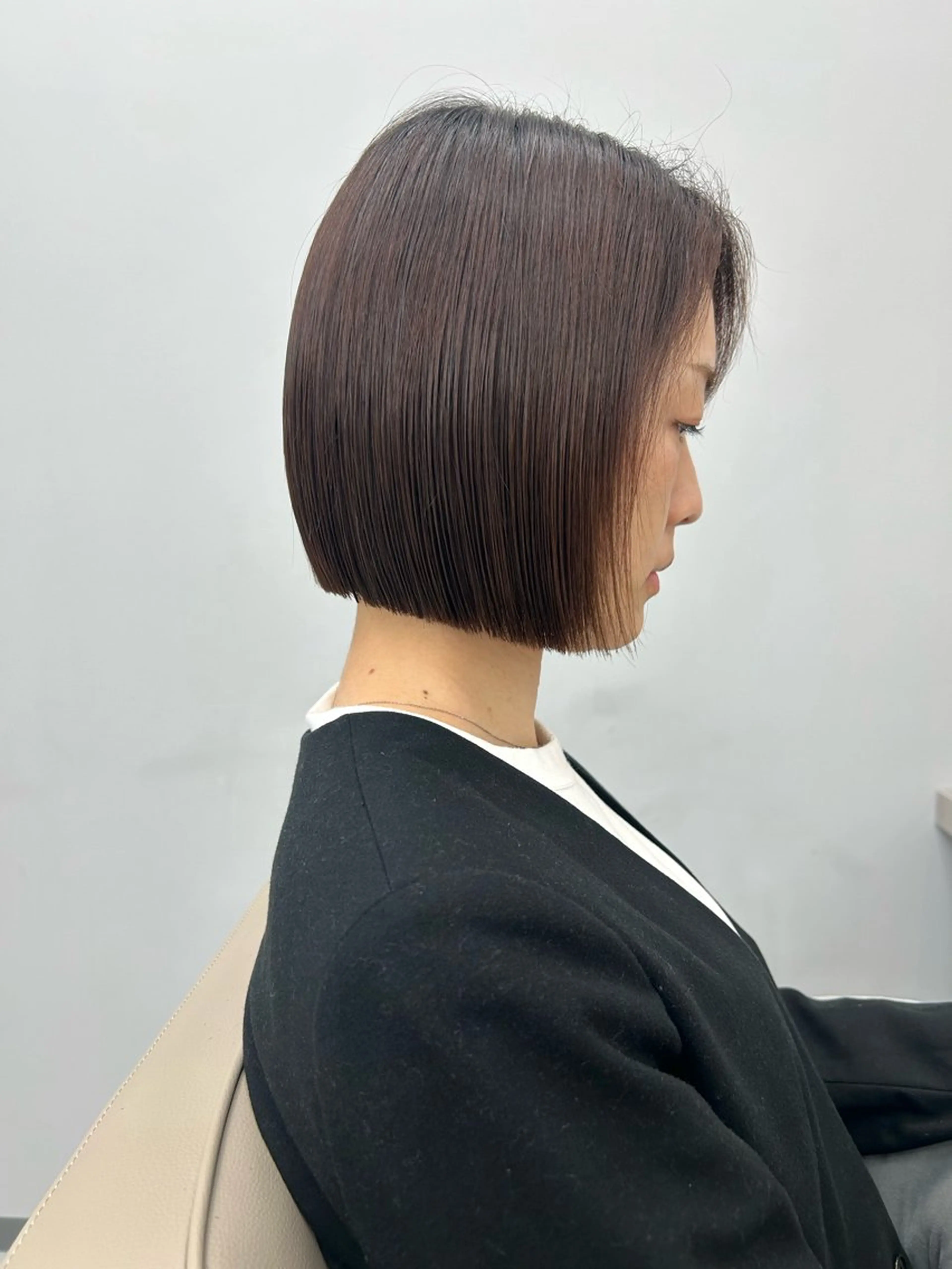 ショート カラー カット トリートメント 山﨑 燦人のヘアスタイル