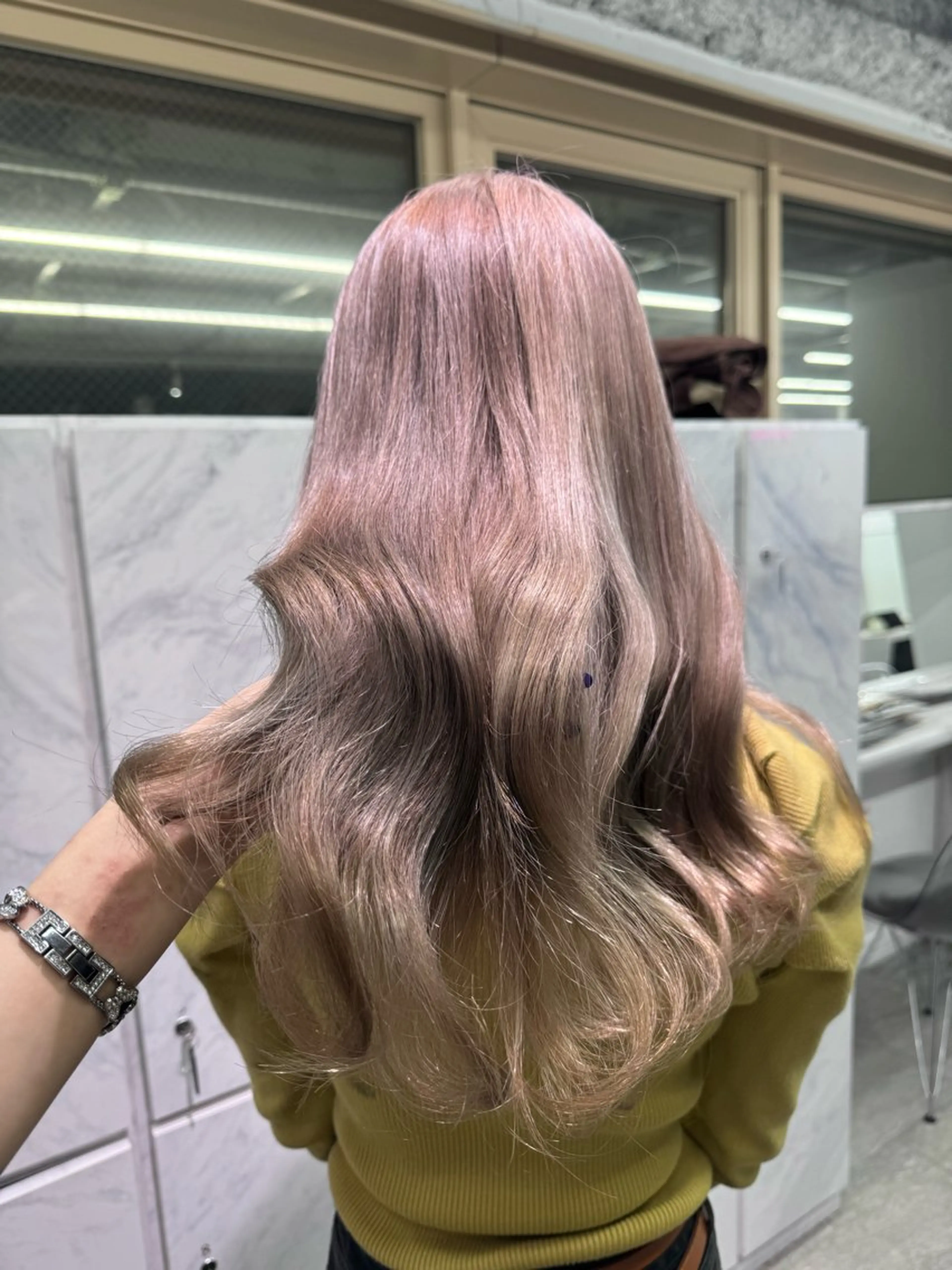 🩵トリプルカラー🩵2回ケアブリーチ＋カラー　　#渋谷　#原宿の写真