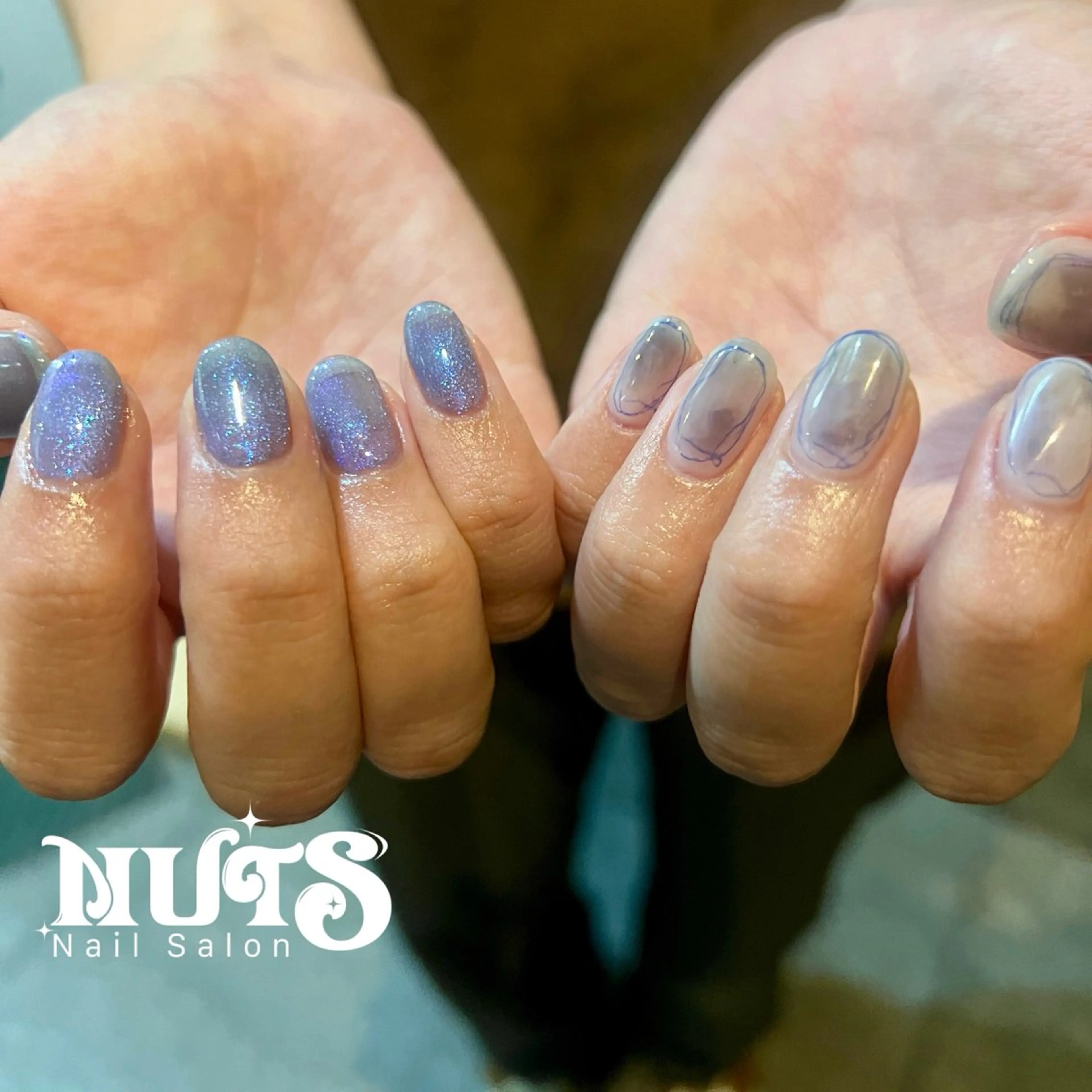 ネイル ジェルネイル ニュアンスネイル パラジェル ハンドネイル 【池袋】nuts nail なつみのネイルデザイン