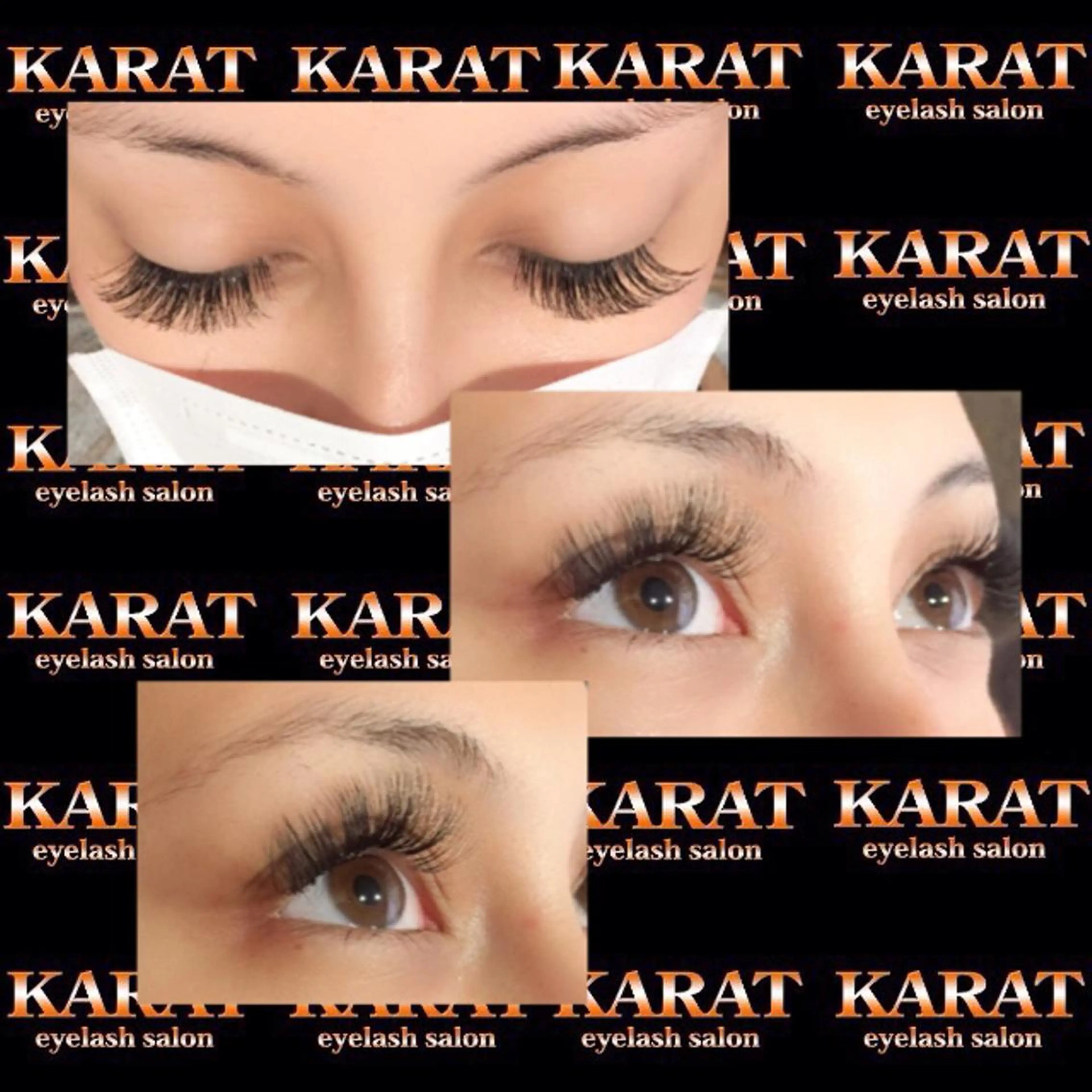 マツエク・マツパ Dカール ボリュームラッシュ ★KAEDE★伊勢崎 【KARAT】のマツエク・マツパデザイン