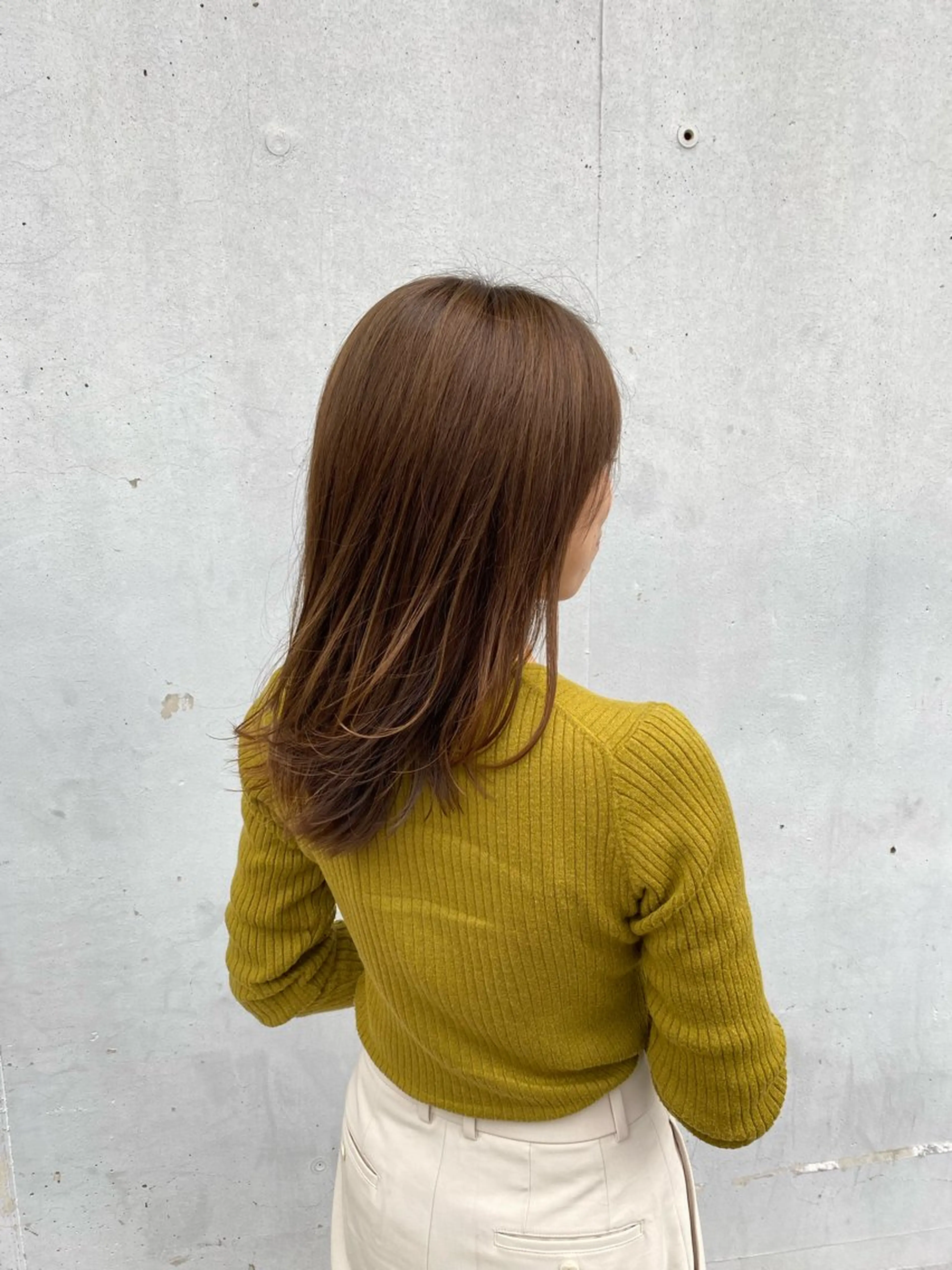 セミロング 髪質改善/イルミナ/ 城崎のヘアスタイル