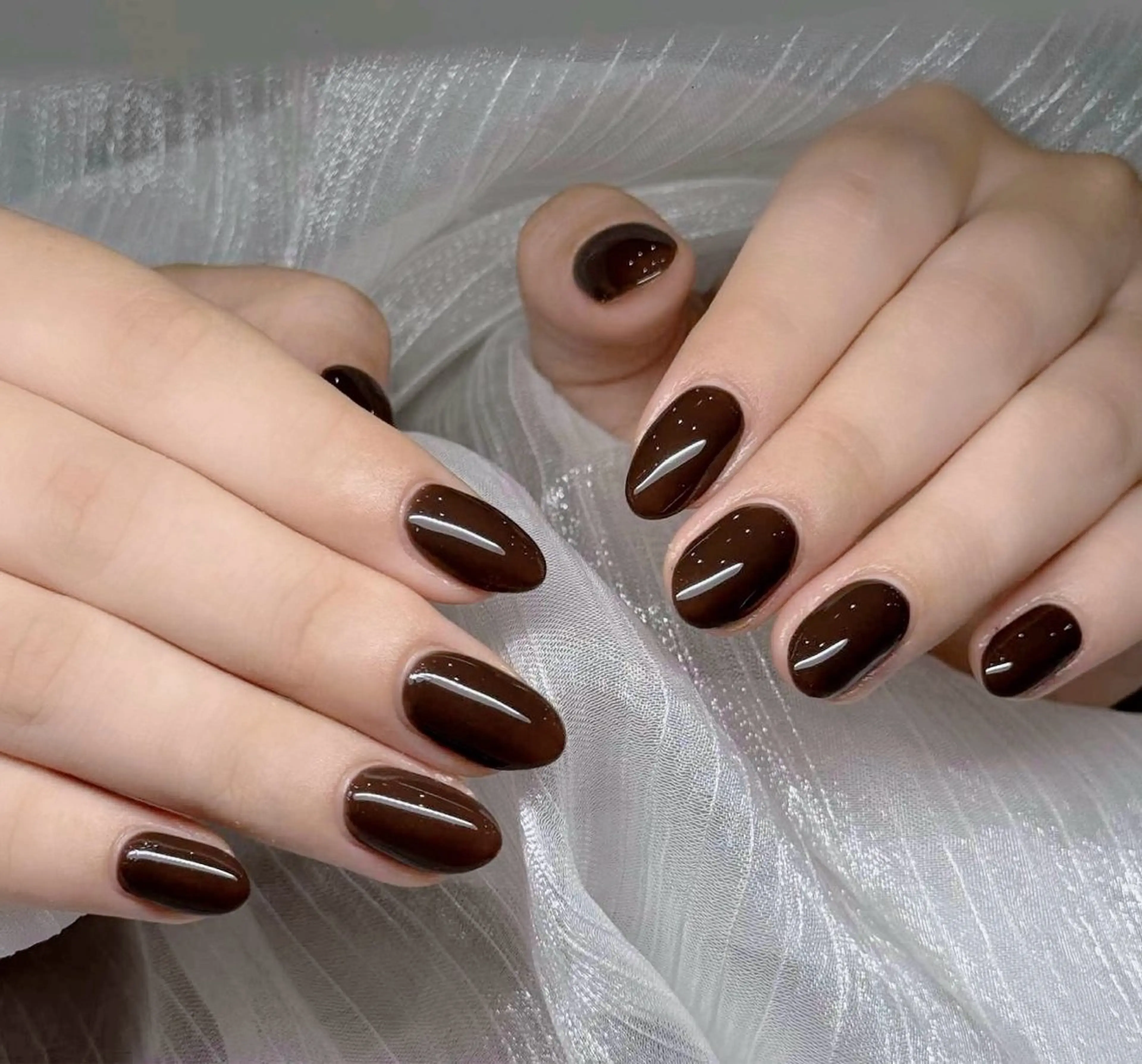 【新規オフ無料・自爪】ワンカラー・ラメングラ   (オフ選択)の写真