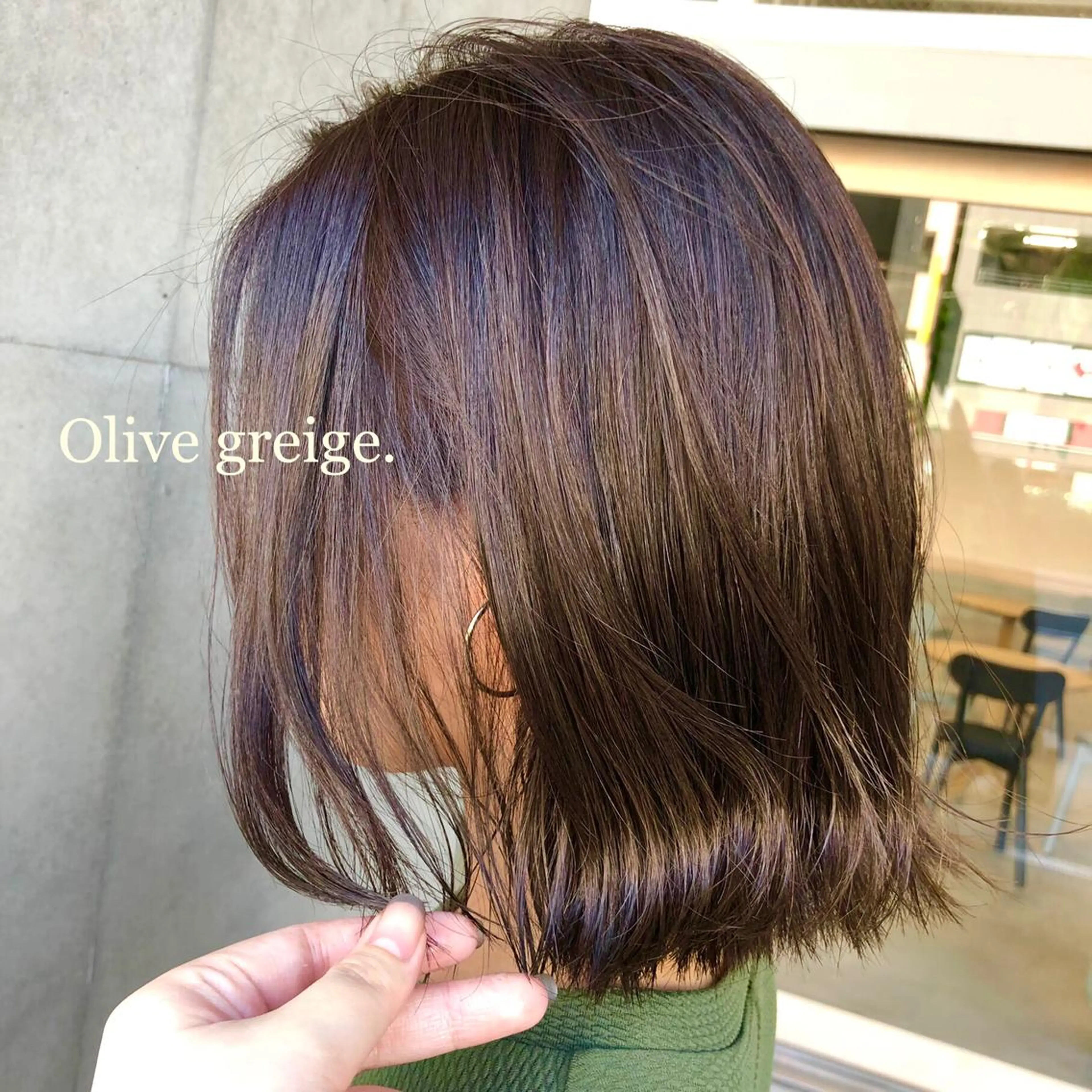 ショート カラー アッシュ ベージュカラー 柔らかカラー🫧🌱 ナナコのヘアスタイル