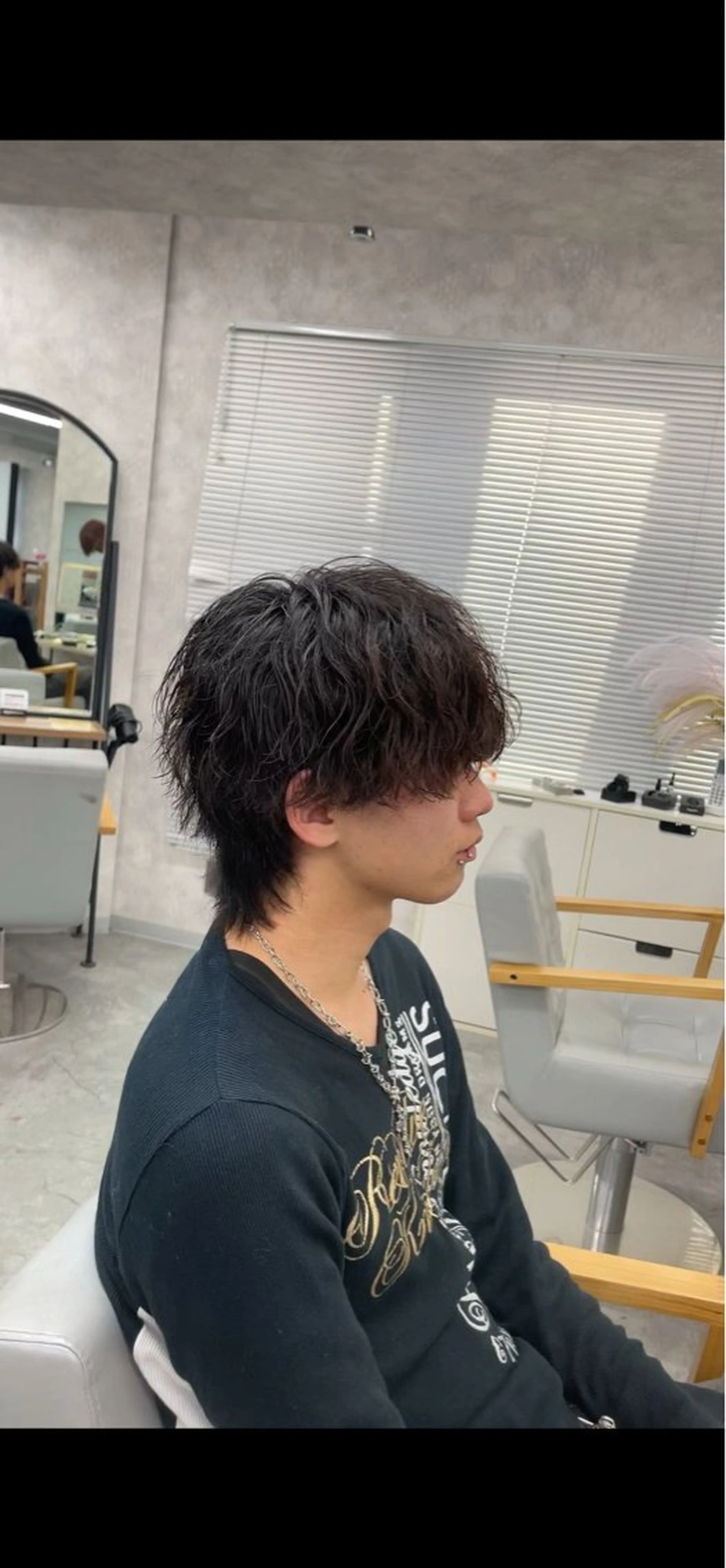 パーマ メンズ 🖤垢抜けヘア 🖤Sena🕊‪のヘアスタイル