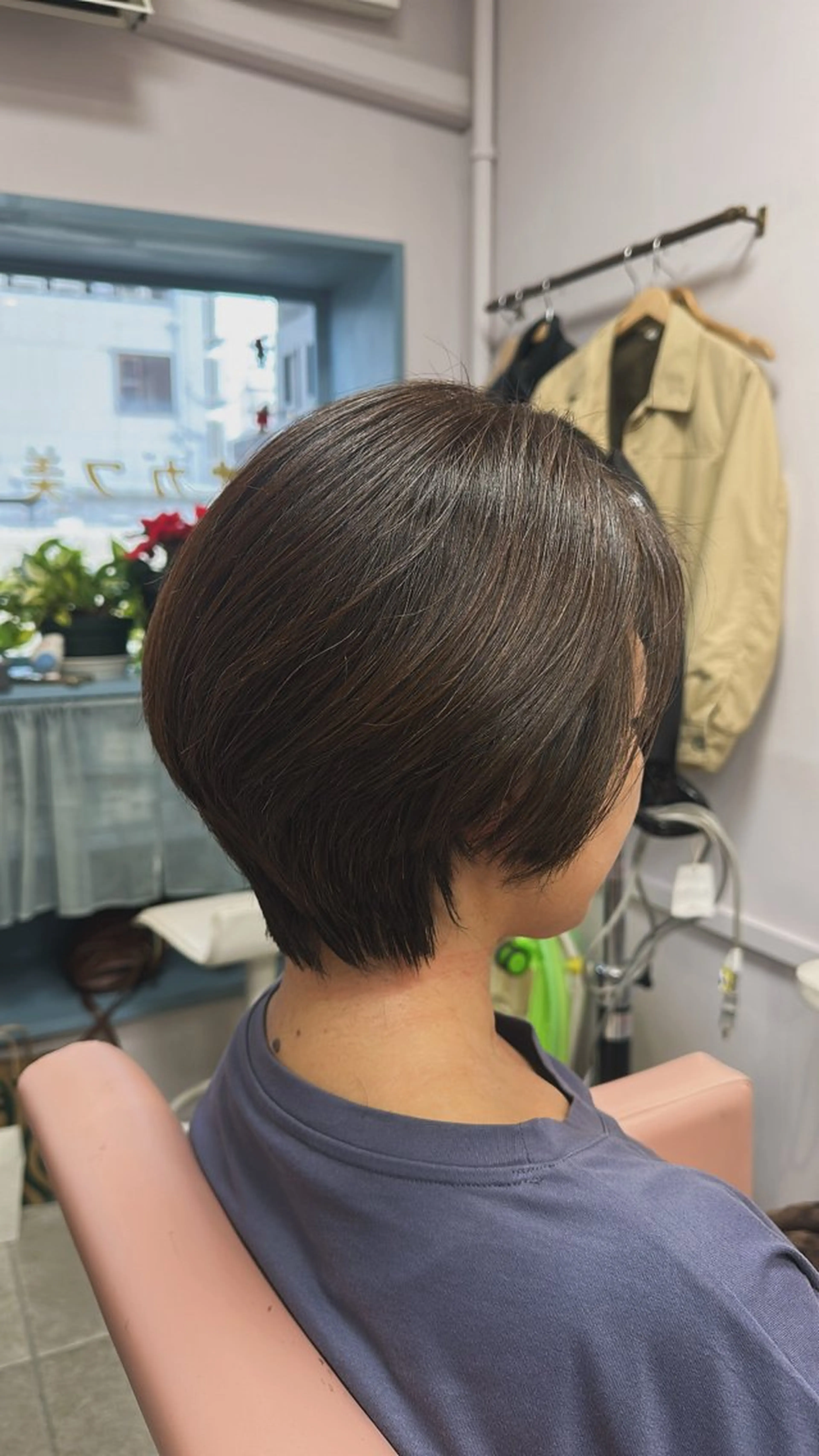 ショート カラー くびれヘア カット ヘアカラー トリートメント Yuko .のヘアスタイル