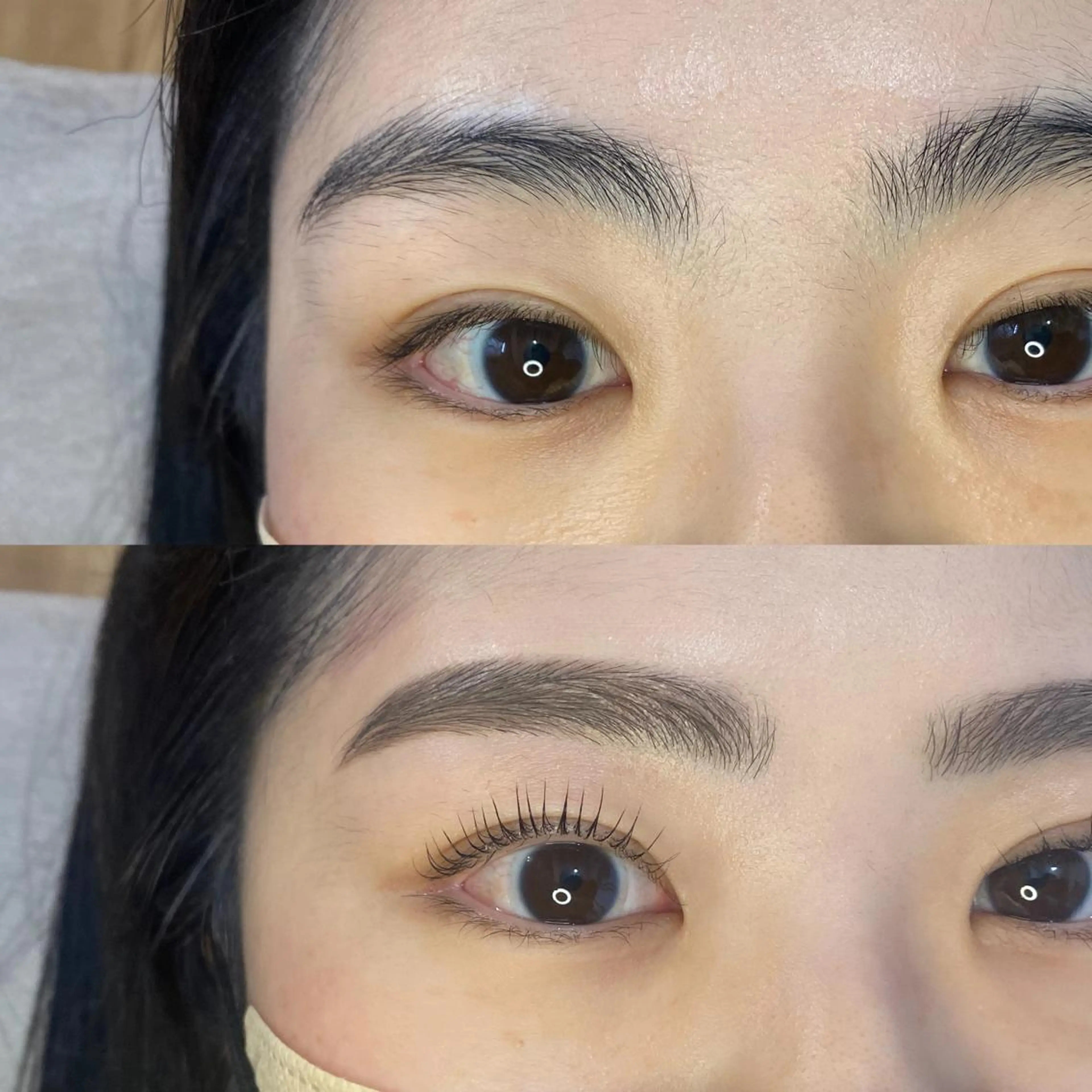 新規🌙4月限定🌙大人気メニュー✨アイブロウWax＋まつ毛パーマorパリジェンヌラッシュの写真