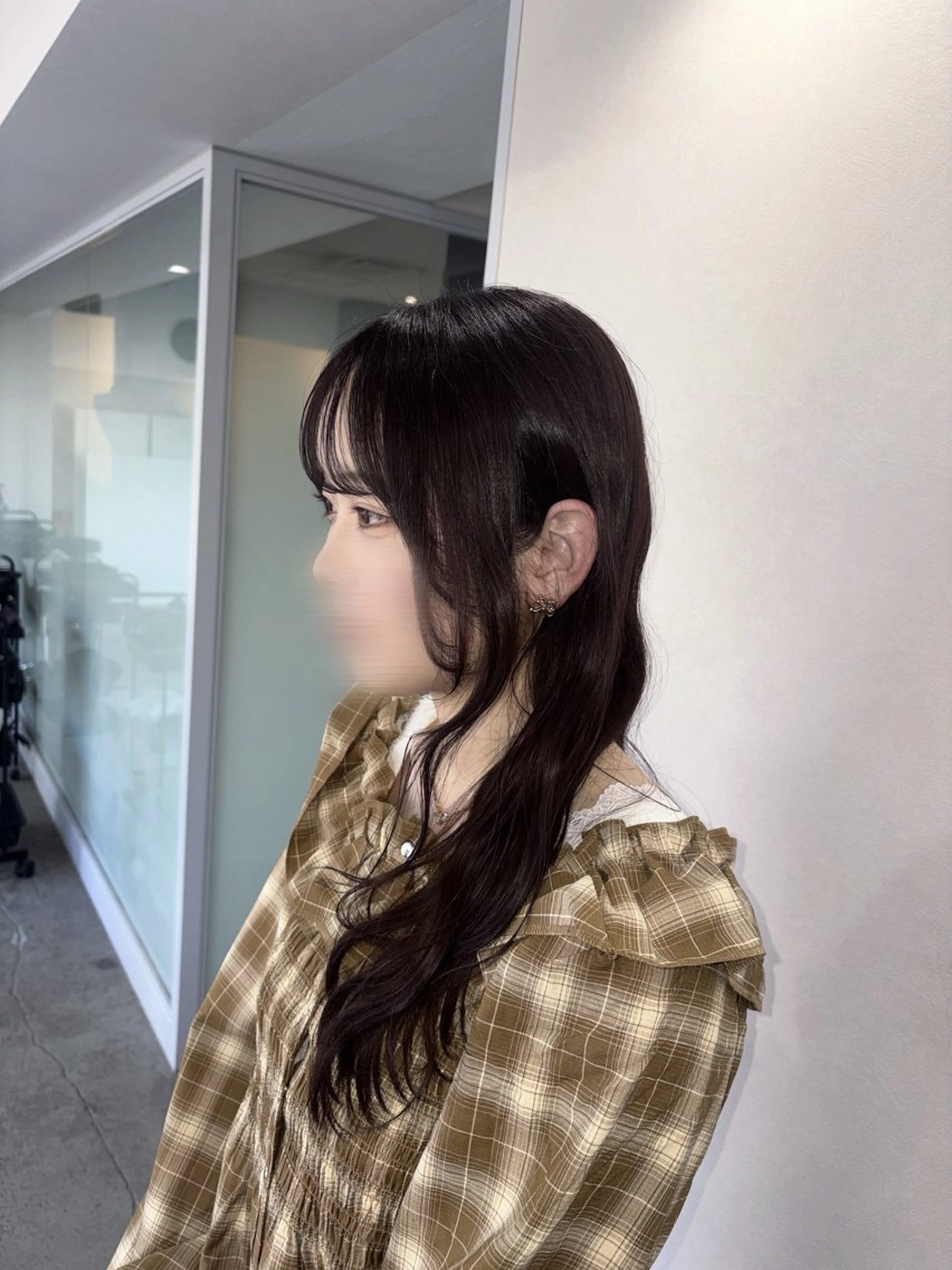 ロング カラー ヘアカラー トリートメント sweep 綾奈のヘアスタイル