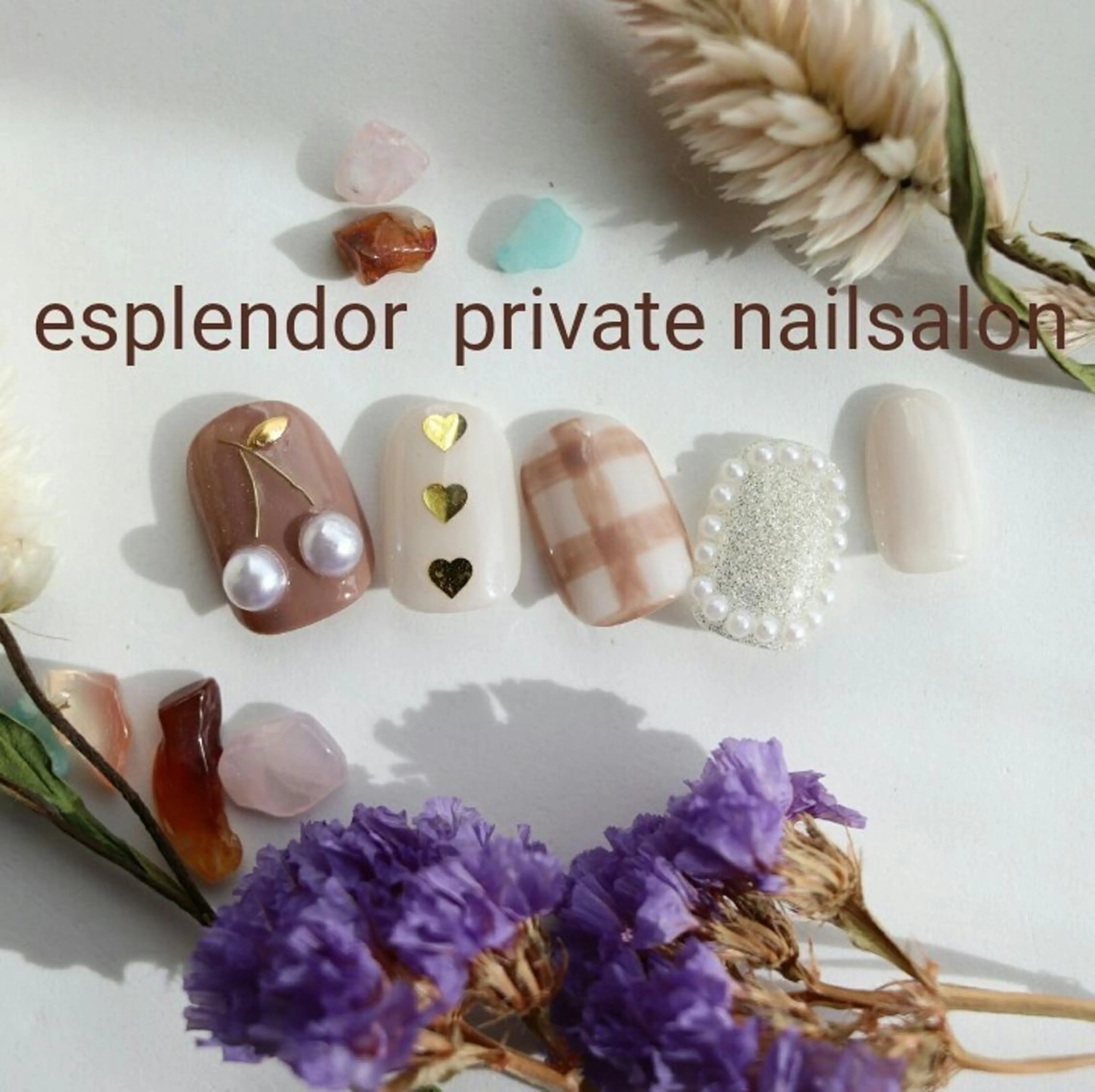 ネイル ハート esplendor  小野寺のネイルデザイン