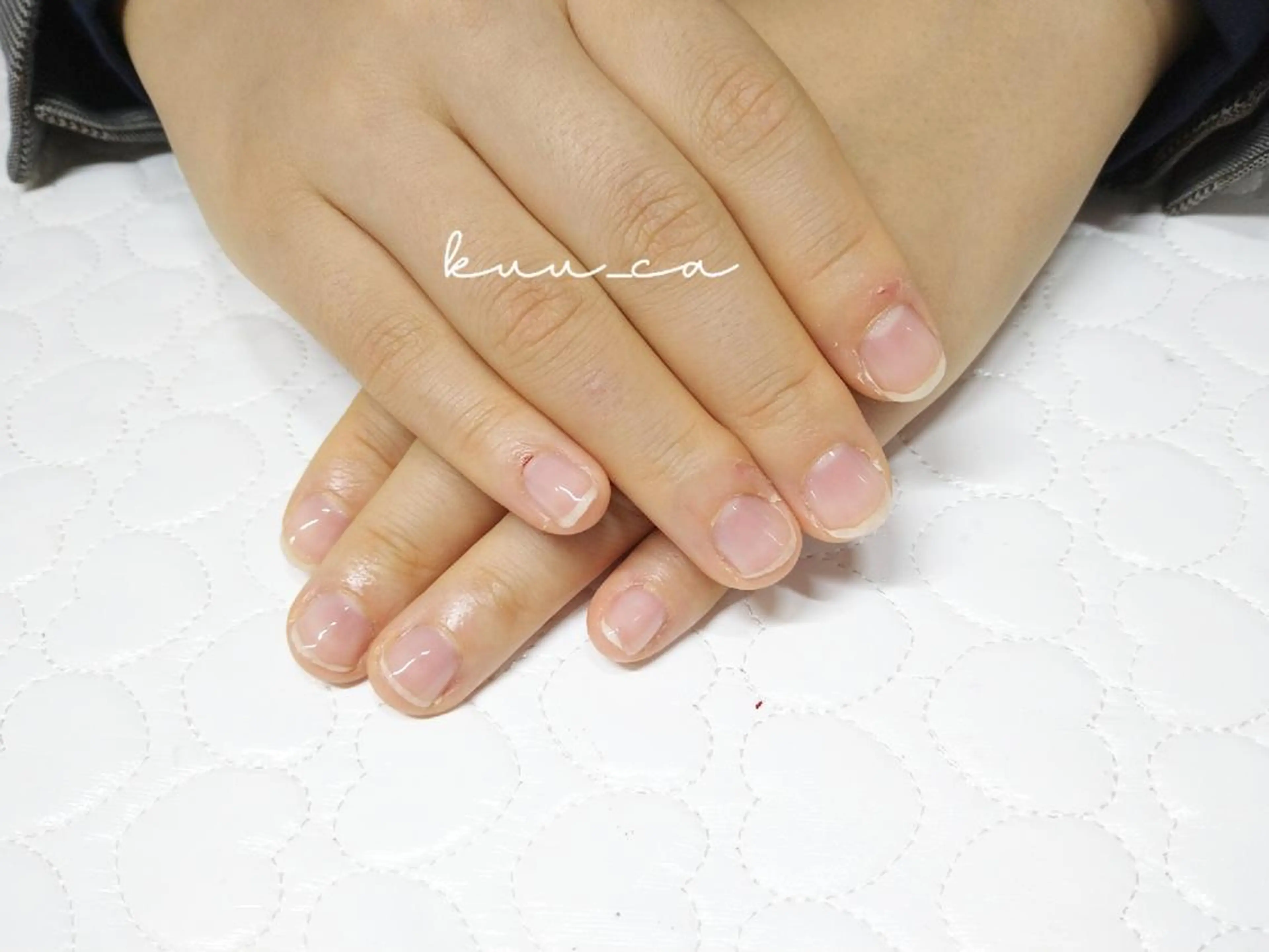 ネイル クリアネイル nailsalon　 Natuのネイルデザイン