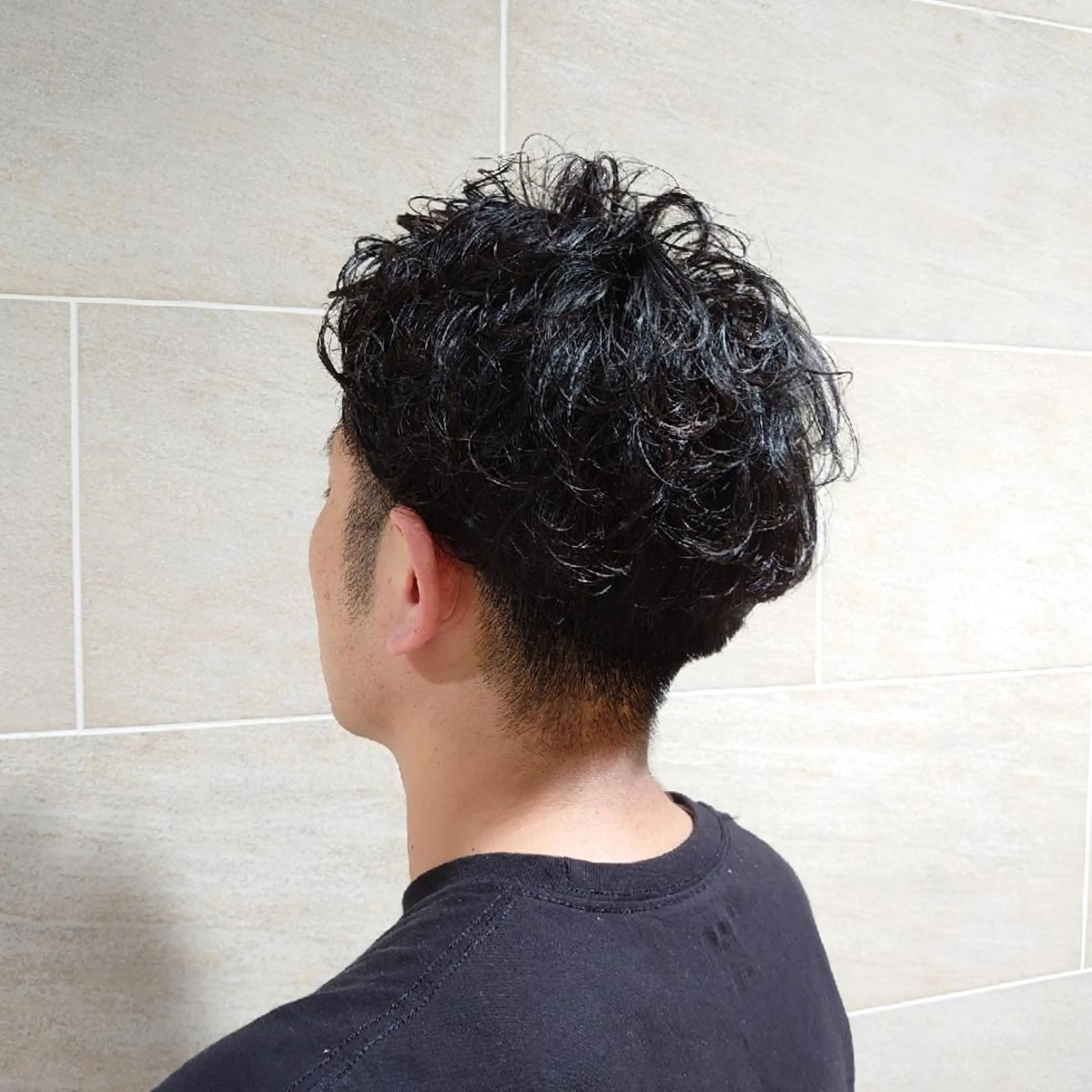 メンズ パーマ 宮本  星羅のヘアスタイル