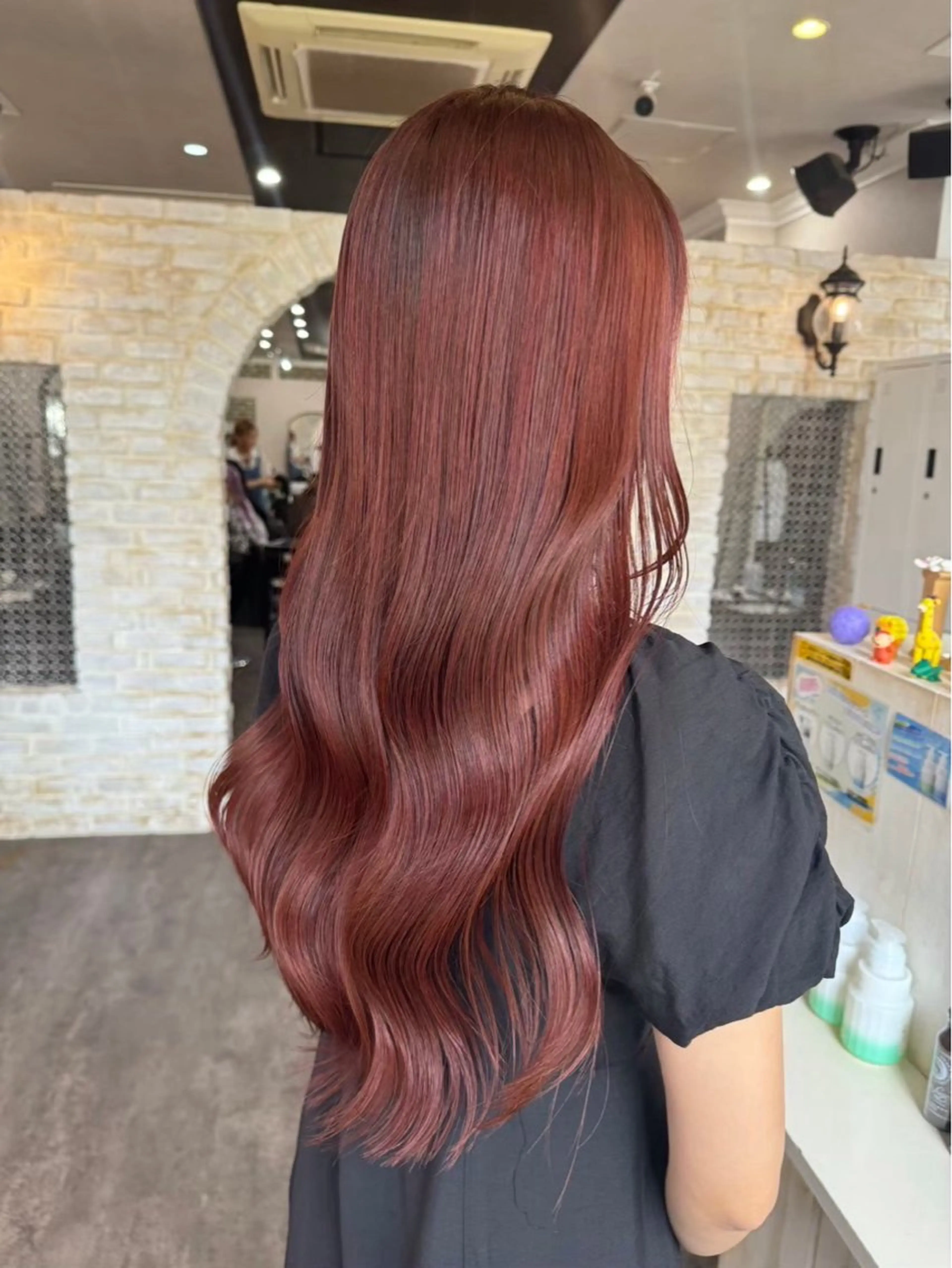 カラー ヘアカラー トリートメント Mejia Riseのヘアスタイル