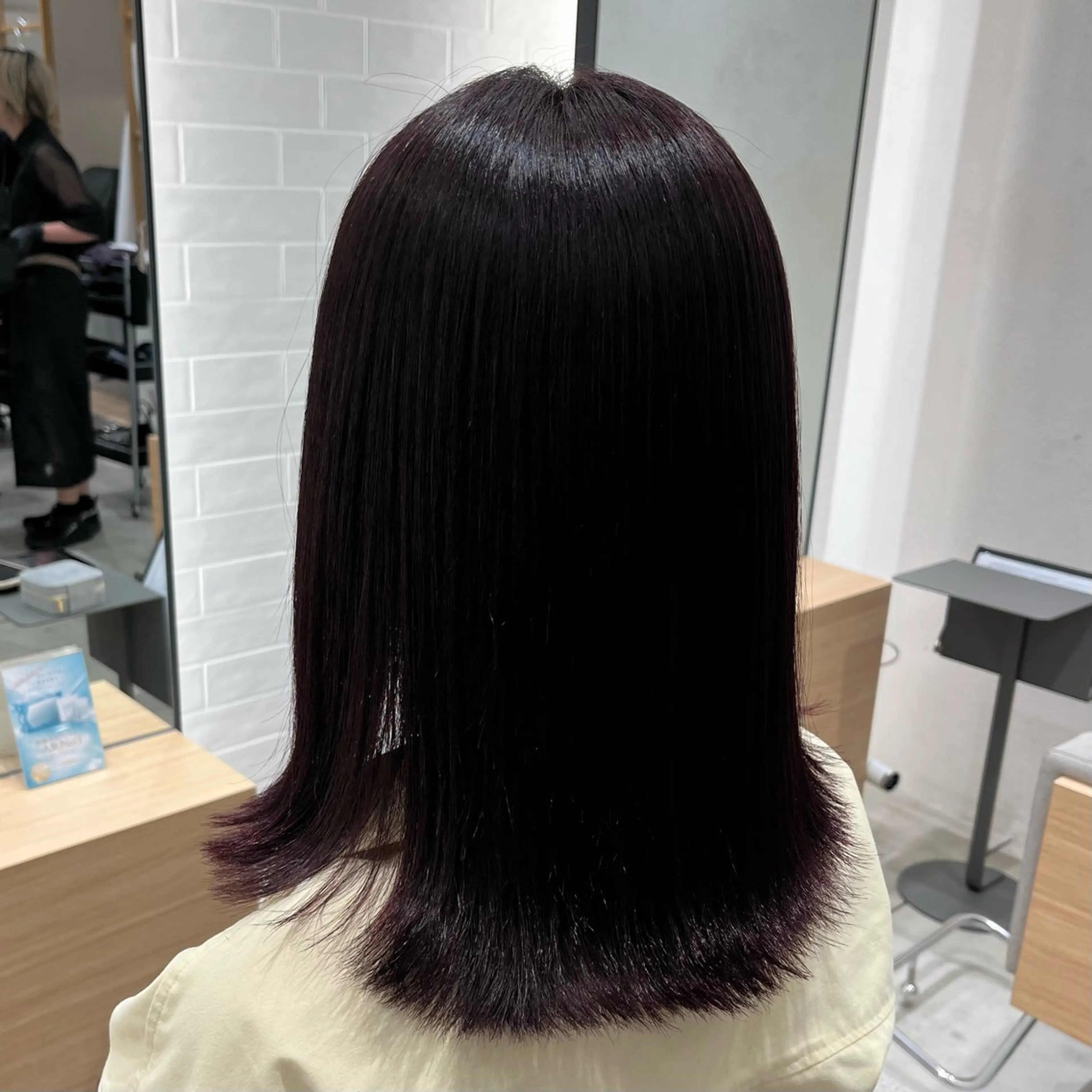 ミディアム カラー ブラウンカラー 透明感カラー ラベンダーカラー ラベンダーピンク ピンクカラー ヘアカラー トリートメント ヘッドスパ stair：case 💟川部　陽子💟のヘアスタイル