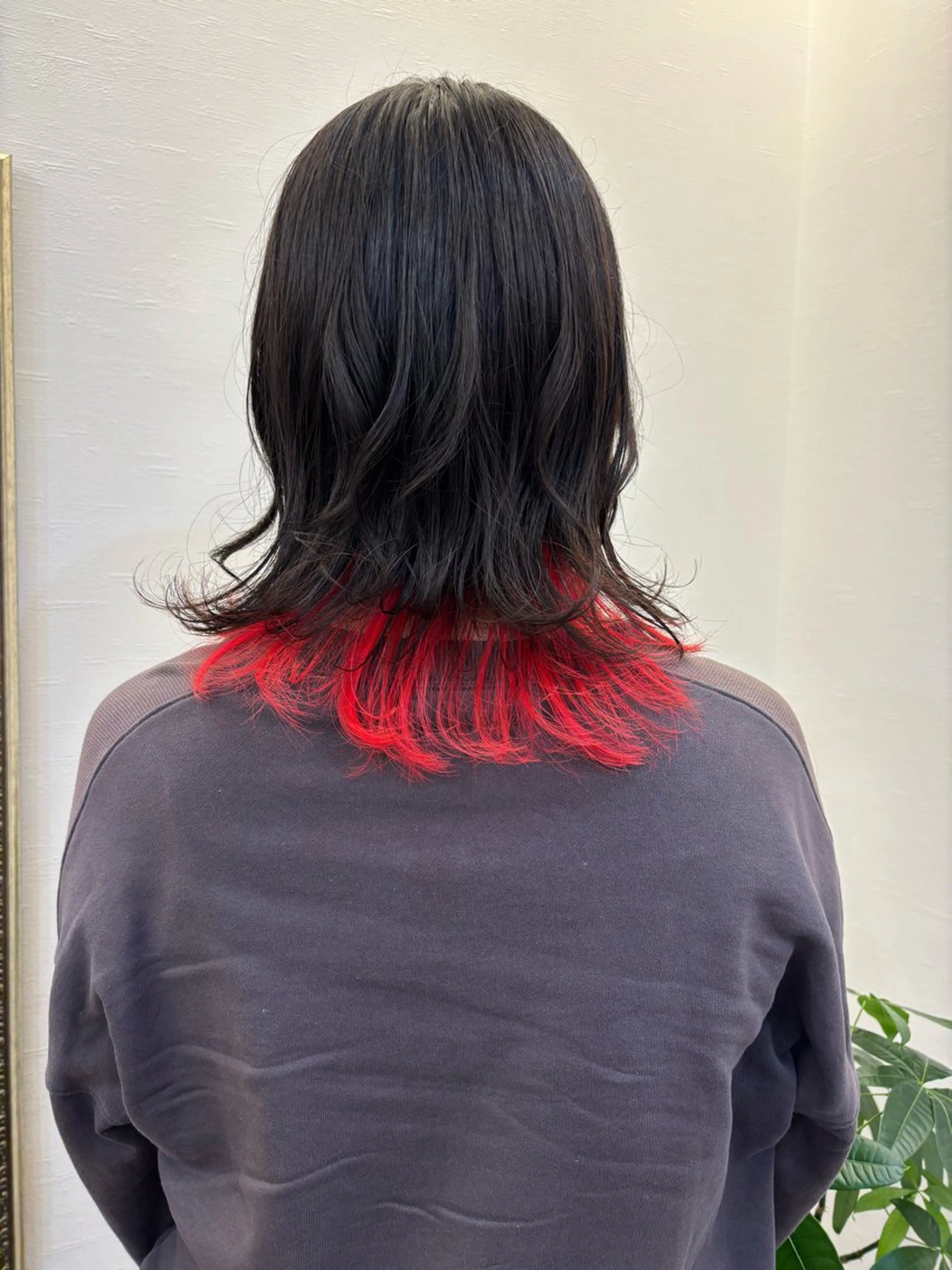 カラー ツノガイ エリのヘアスタイル