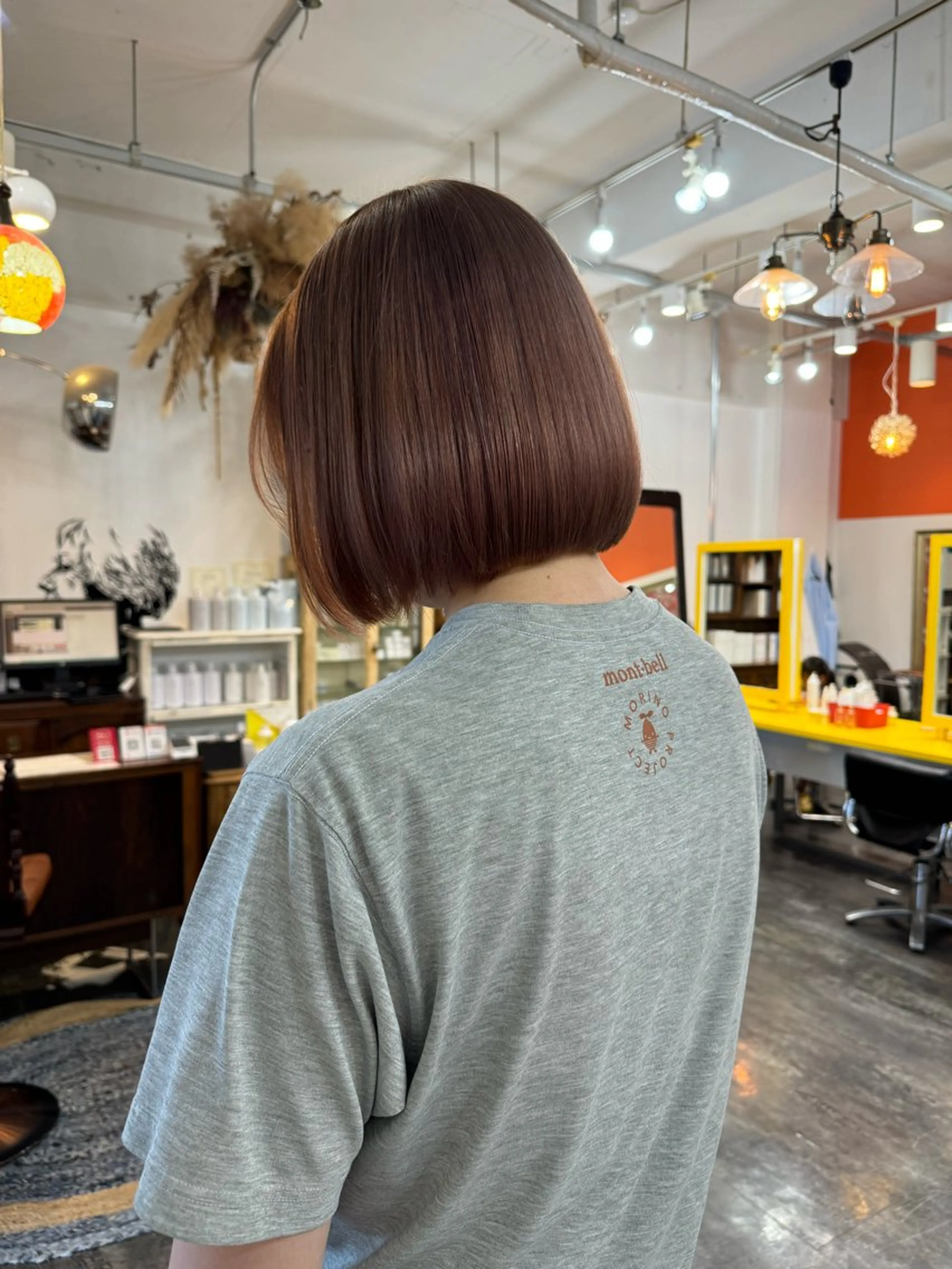 ミディアム カラー YURAGI🌿 SAKIのヘアスタイル