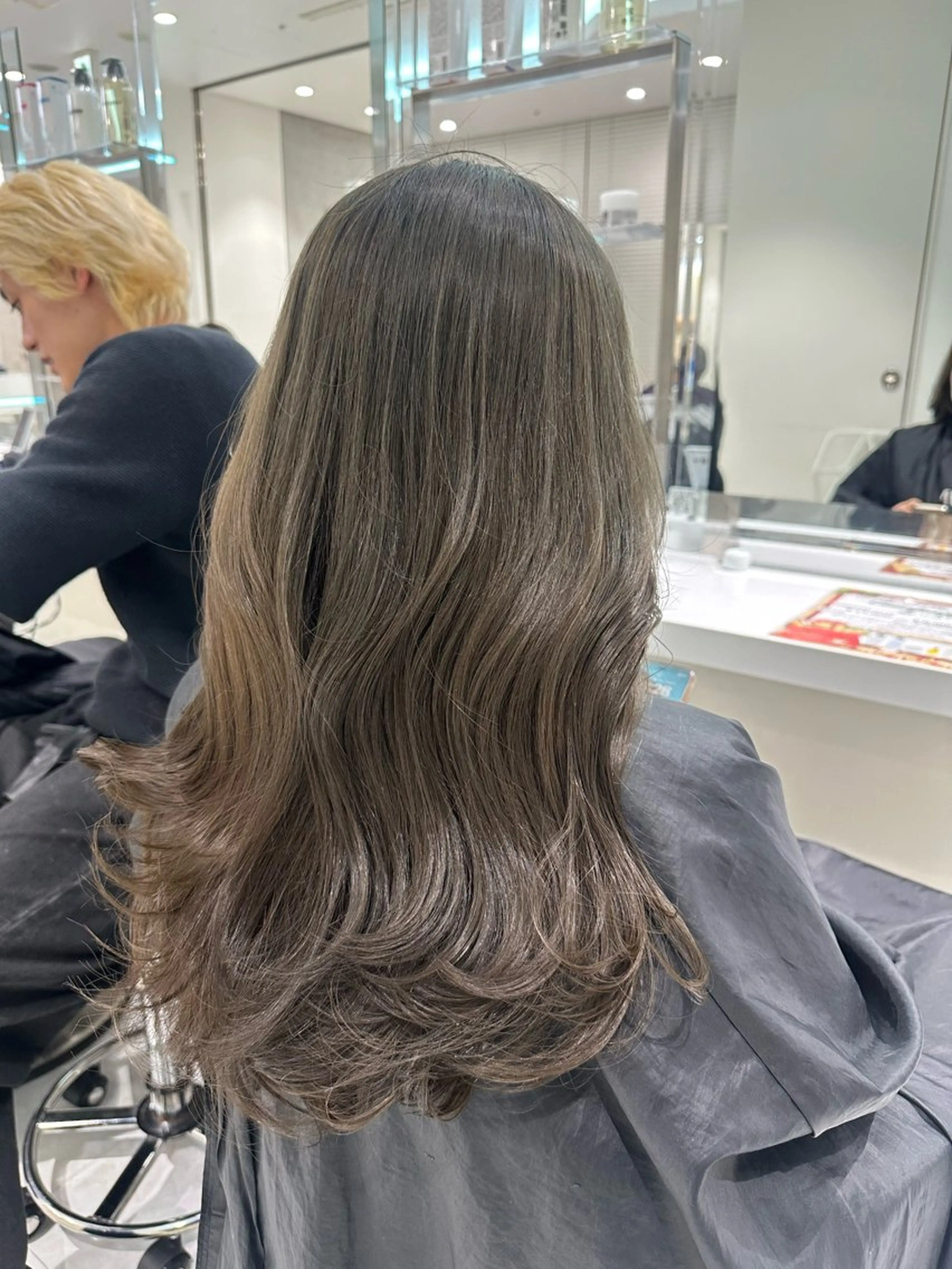 ロング カラー ケアカラー ロング カット パーマ 🐺韓国風メンズ特化 あさひ🐺のヘアスタイル