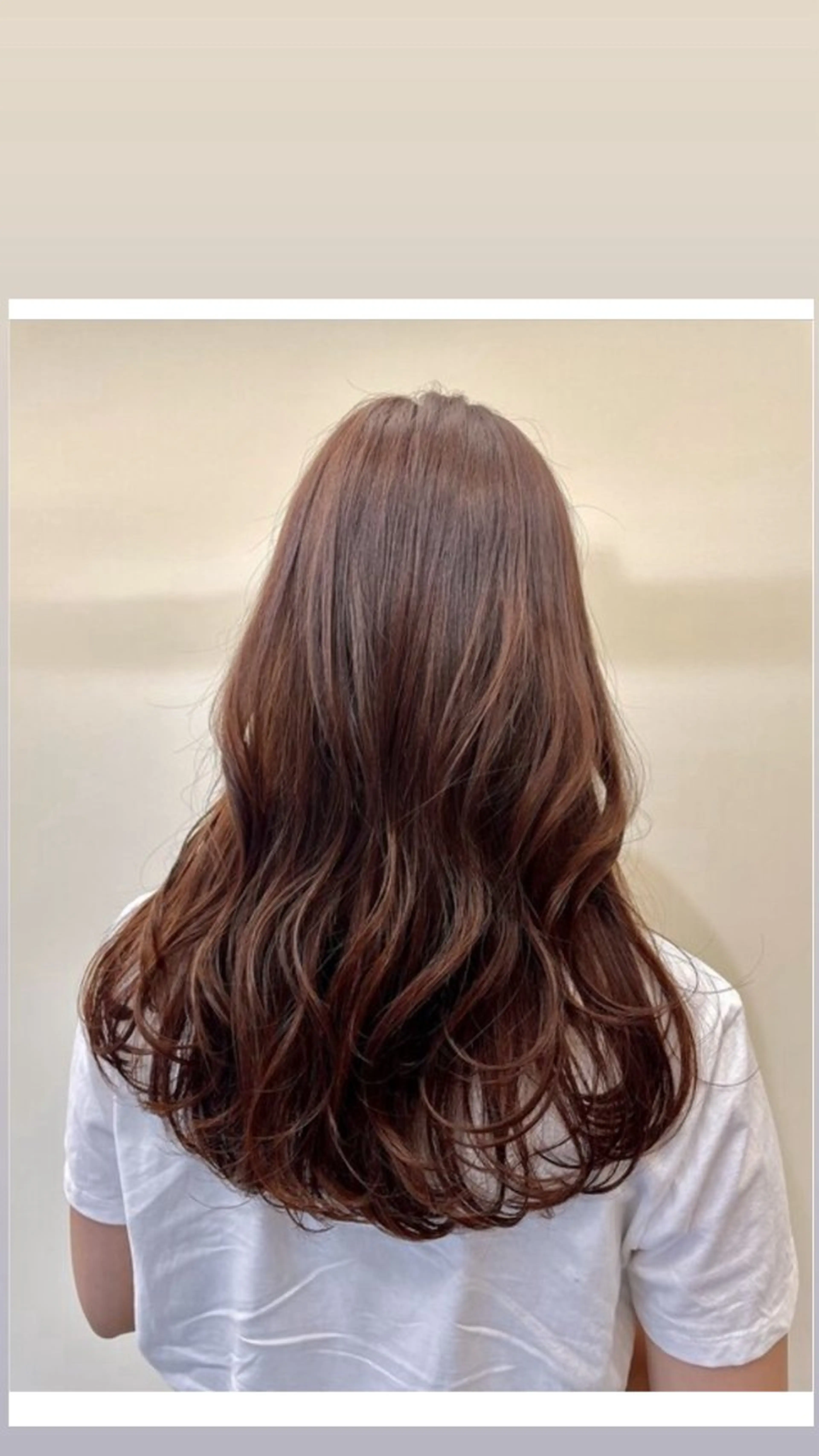 ロング カラー ヘアカラー 透明感カラー🦋艶髪 イヴカ💙のヘアスタイル