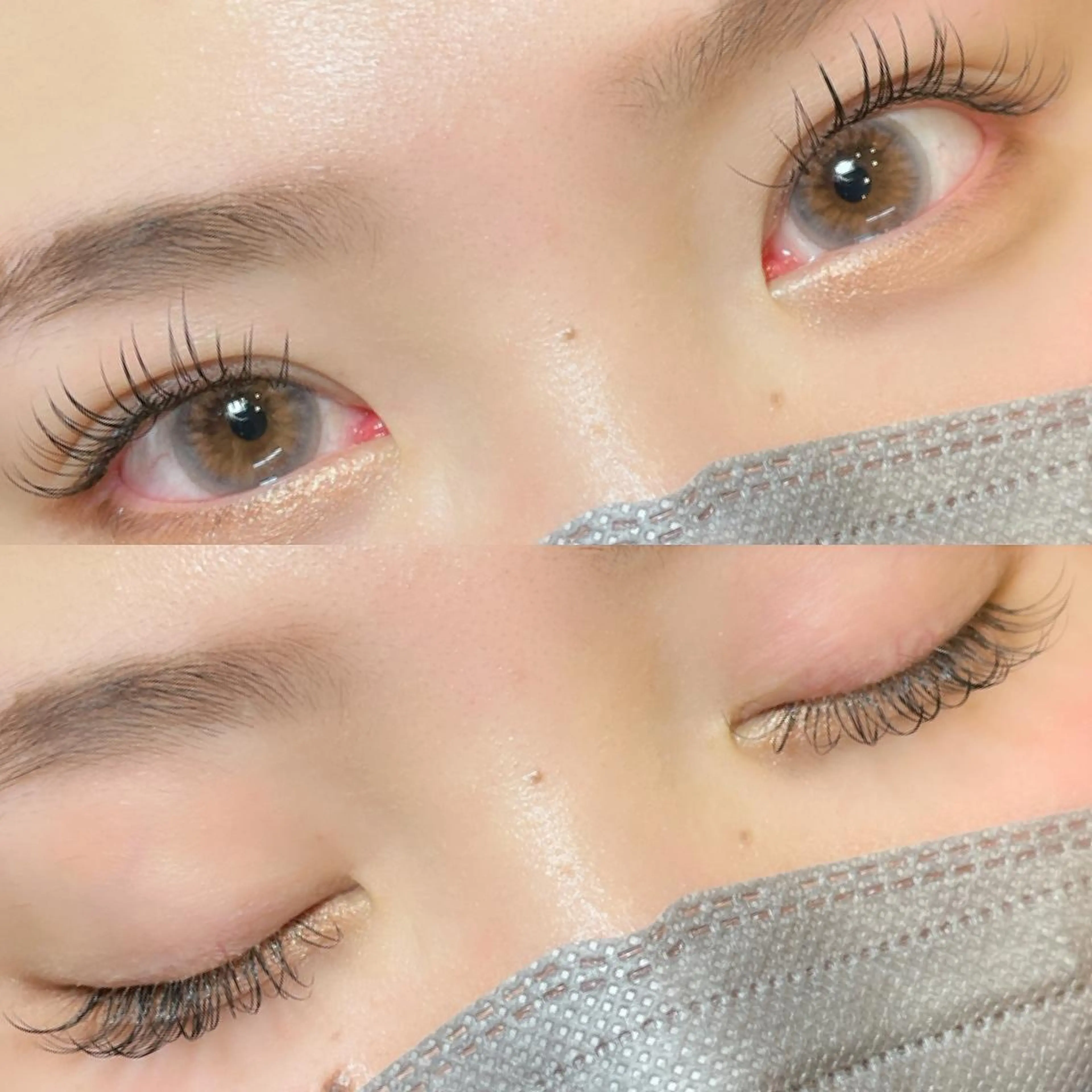 マツエク・マツパ Dカール フラットラッシュ マツエク eyelist ⌇ minami 𖠚ᐝのマツエク・マツパデザイン