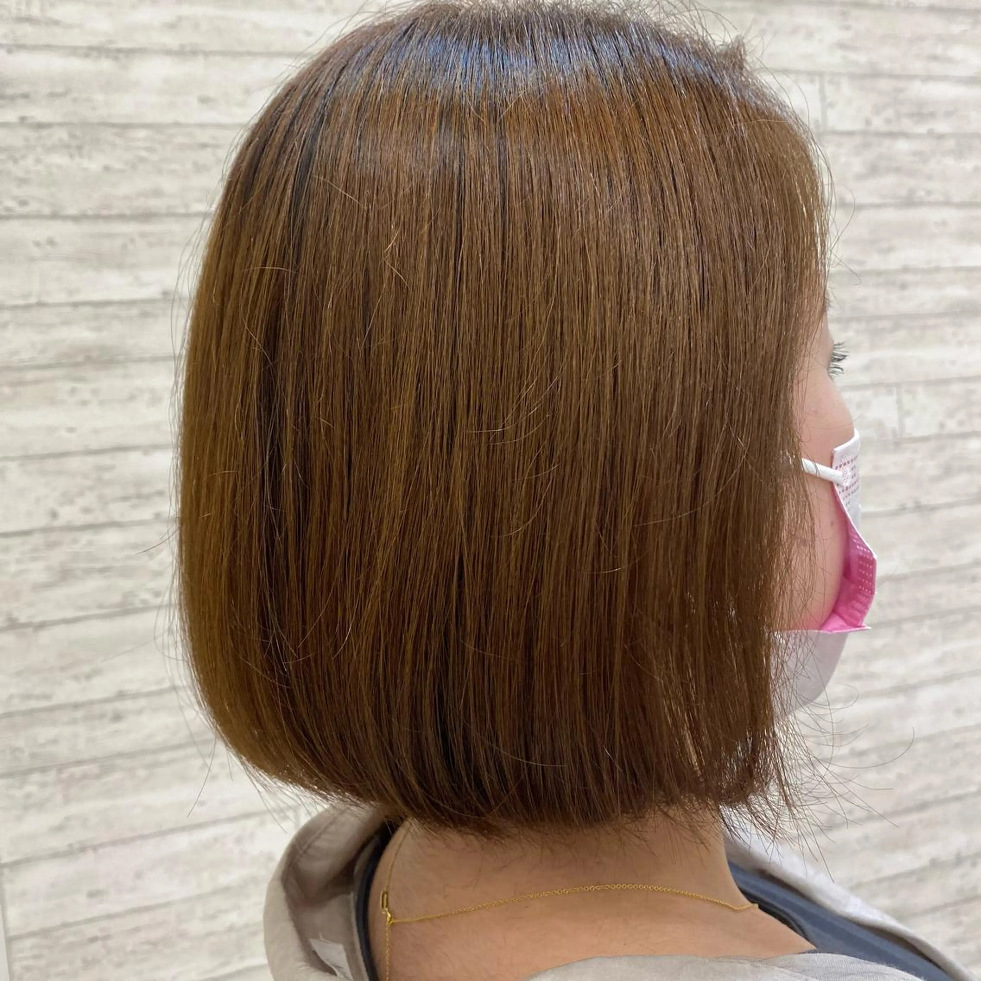 ミディアム 肥後 有紗のヘアスタイル