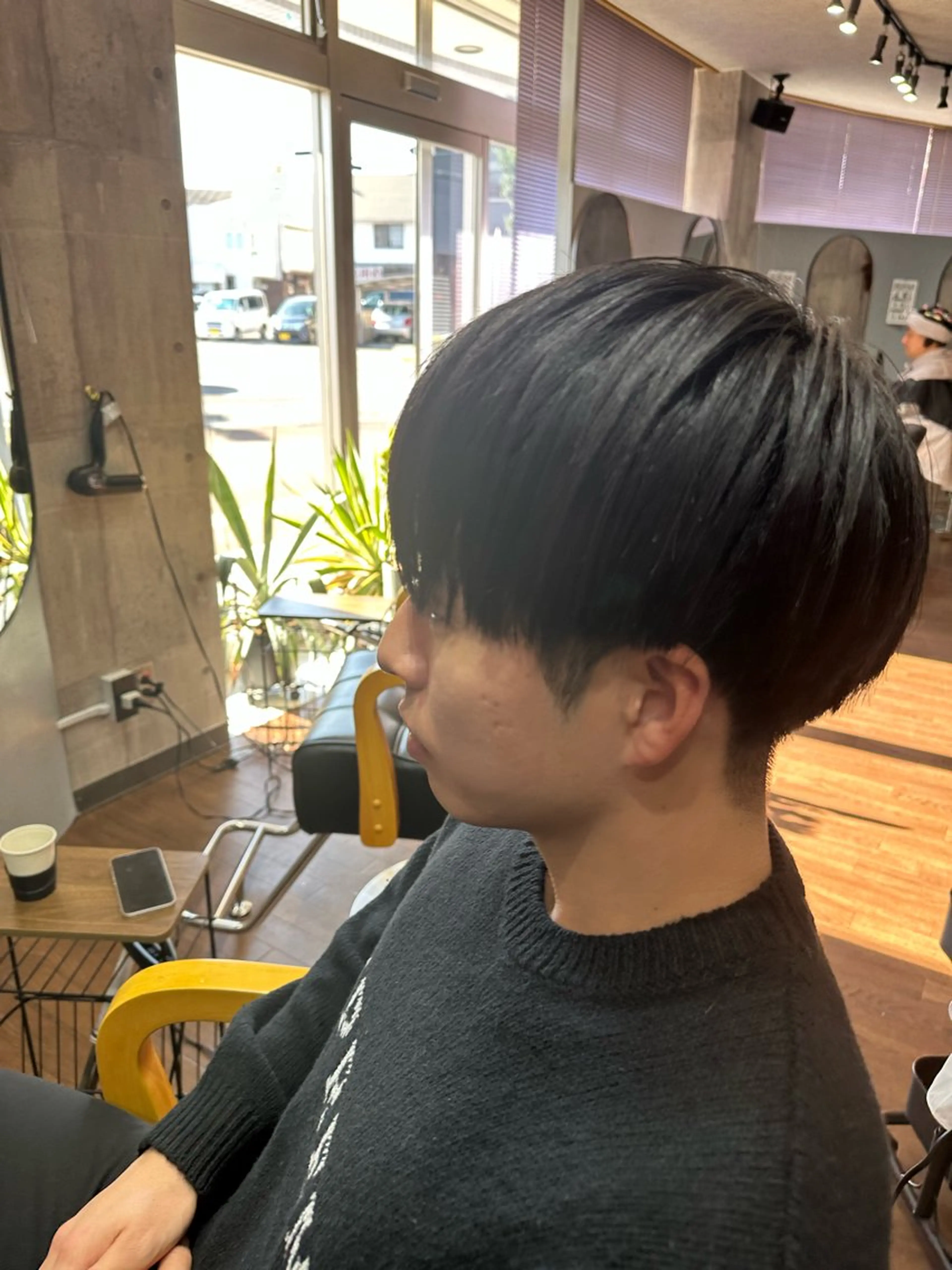 メンズ 森 沙織のヘアスタイル