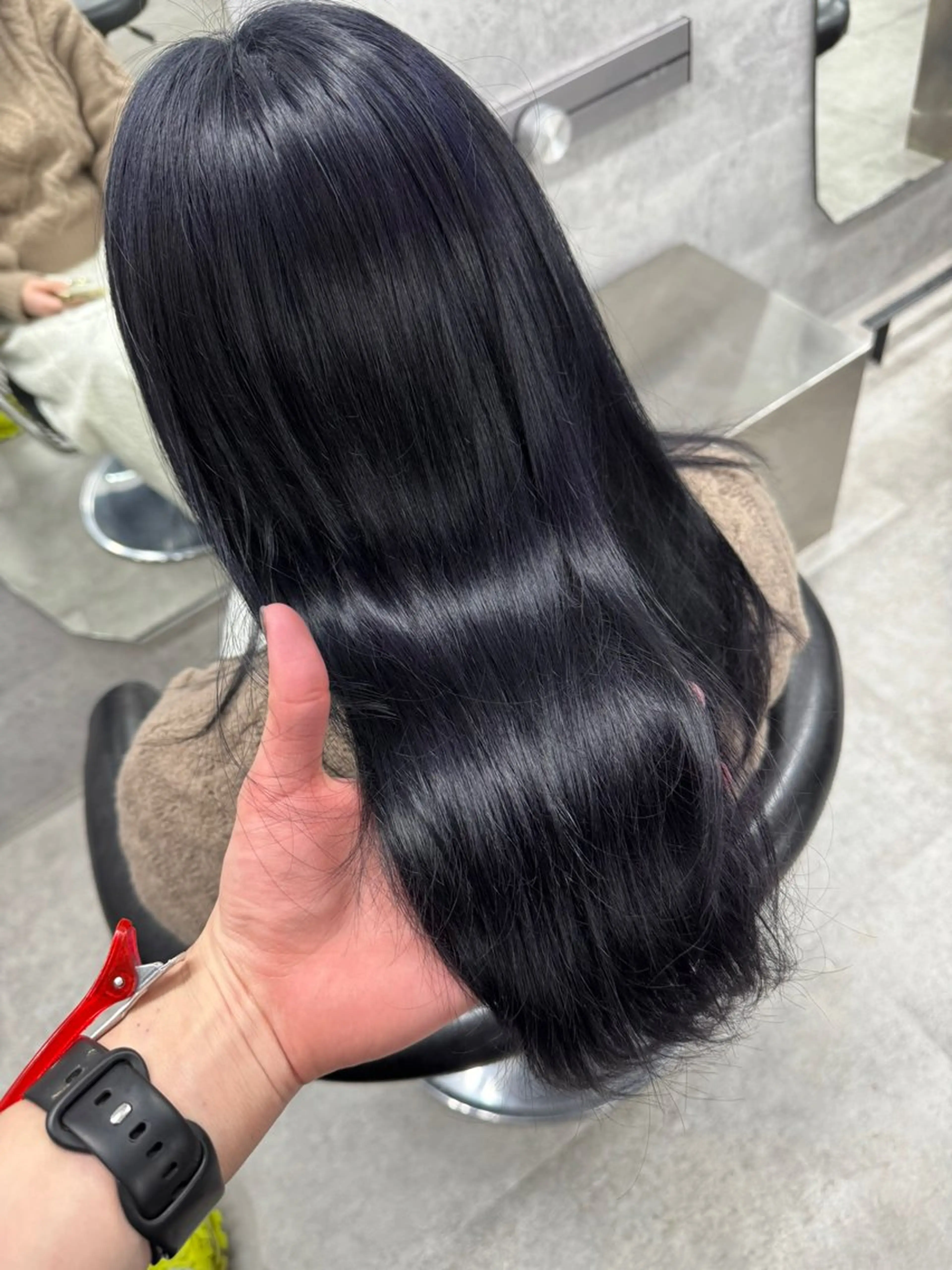 セミロング カラー カット ヘアカラー トリートメント You/透明感カラー レイヤーカット/ボブのヘアスタイル