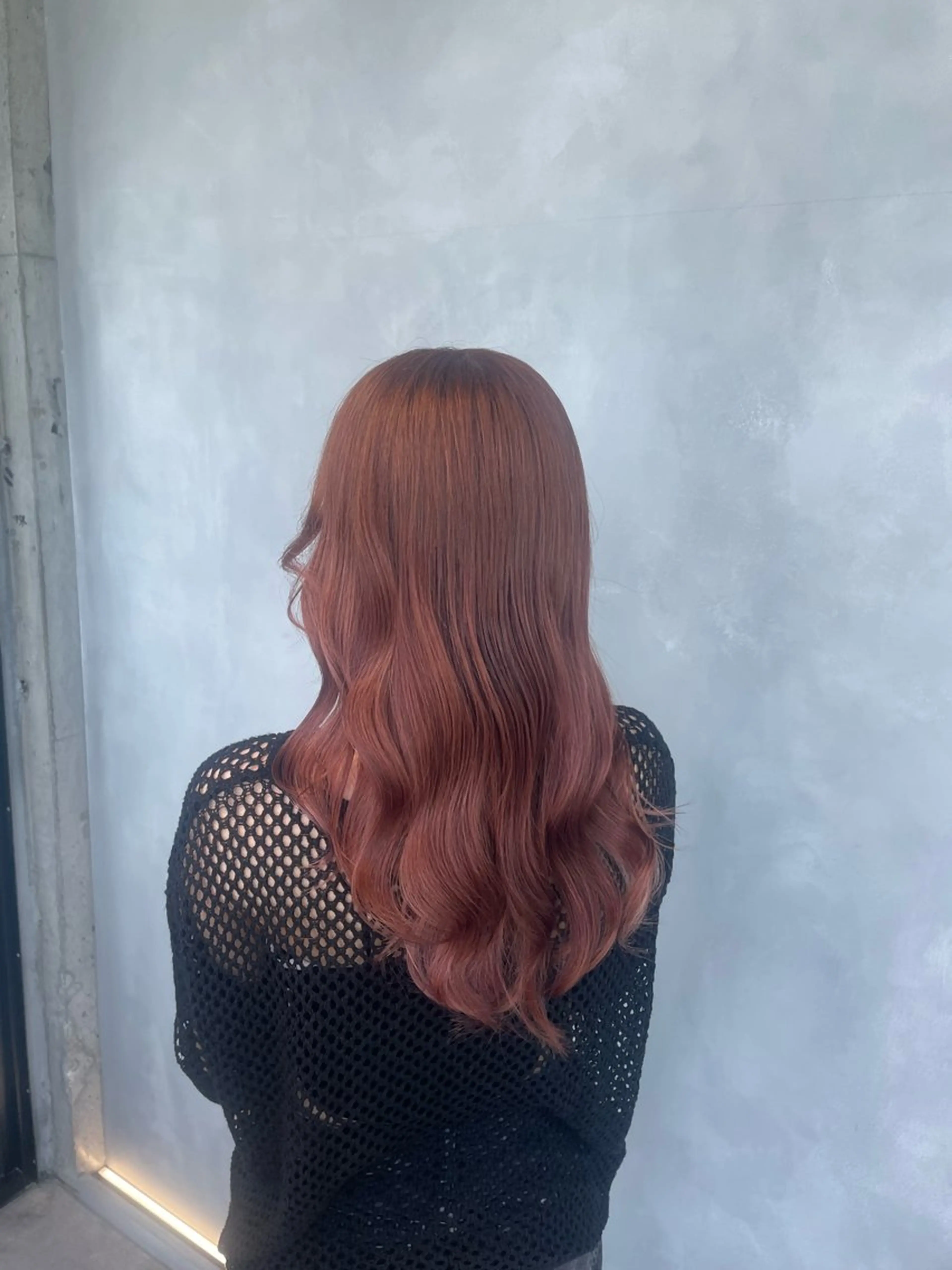 カラー 暖色/ハイトーン/ カラー/HBLのヘアスタイル