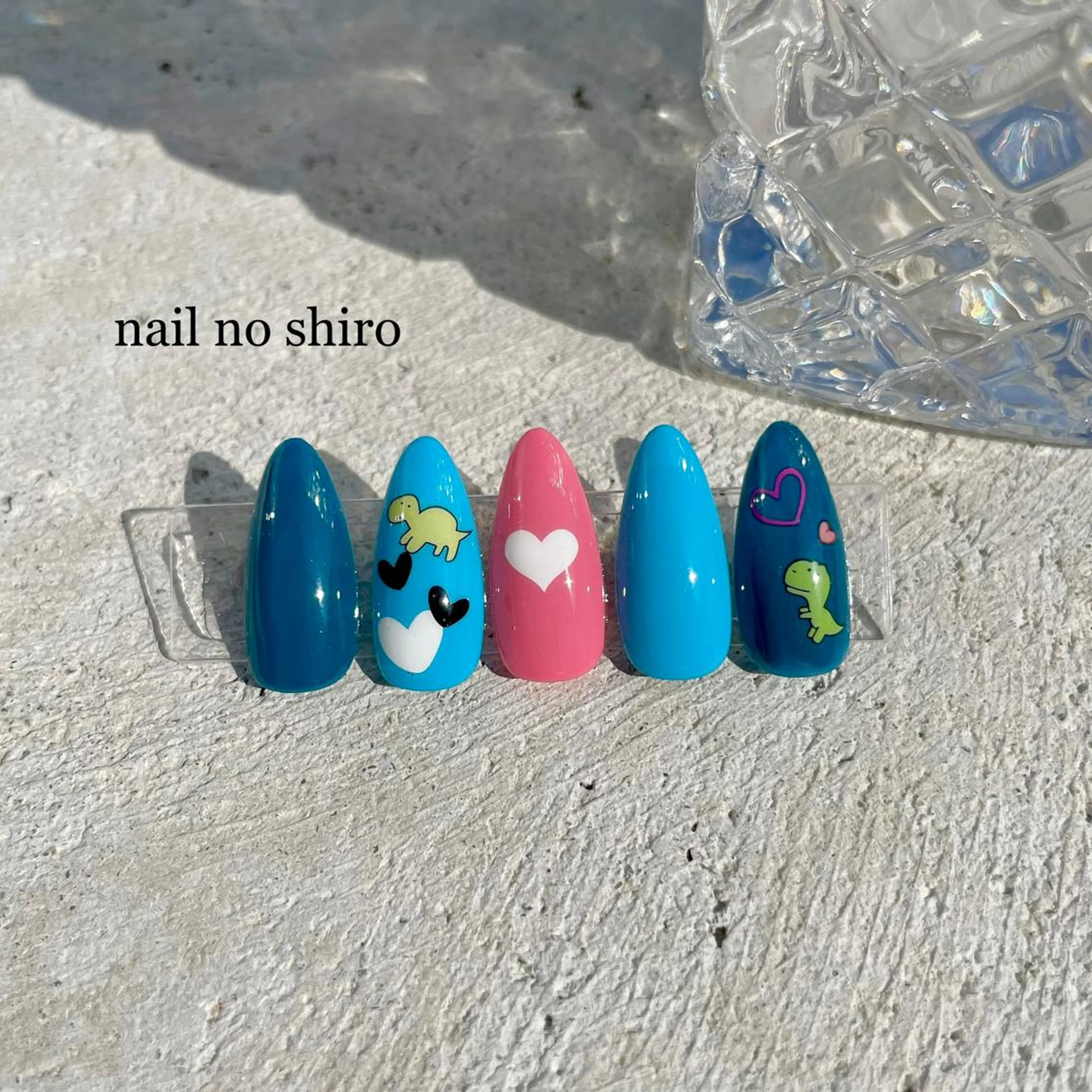 ネイル 夏ネイル ハンドネイル nail no shiro/耳つぼのその他イメージ