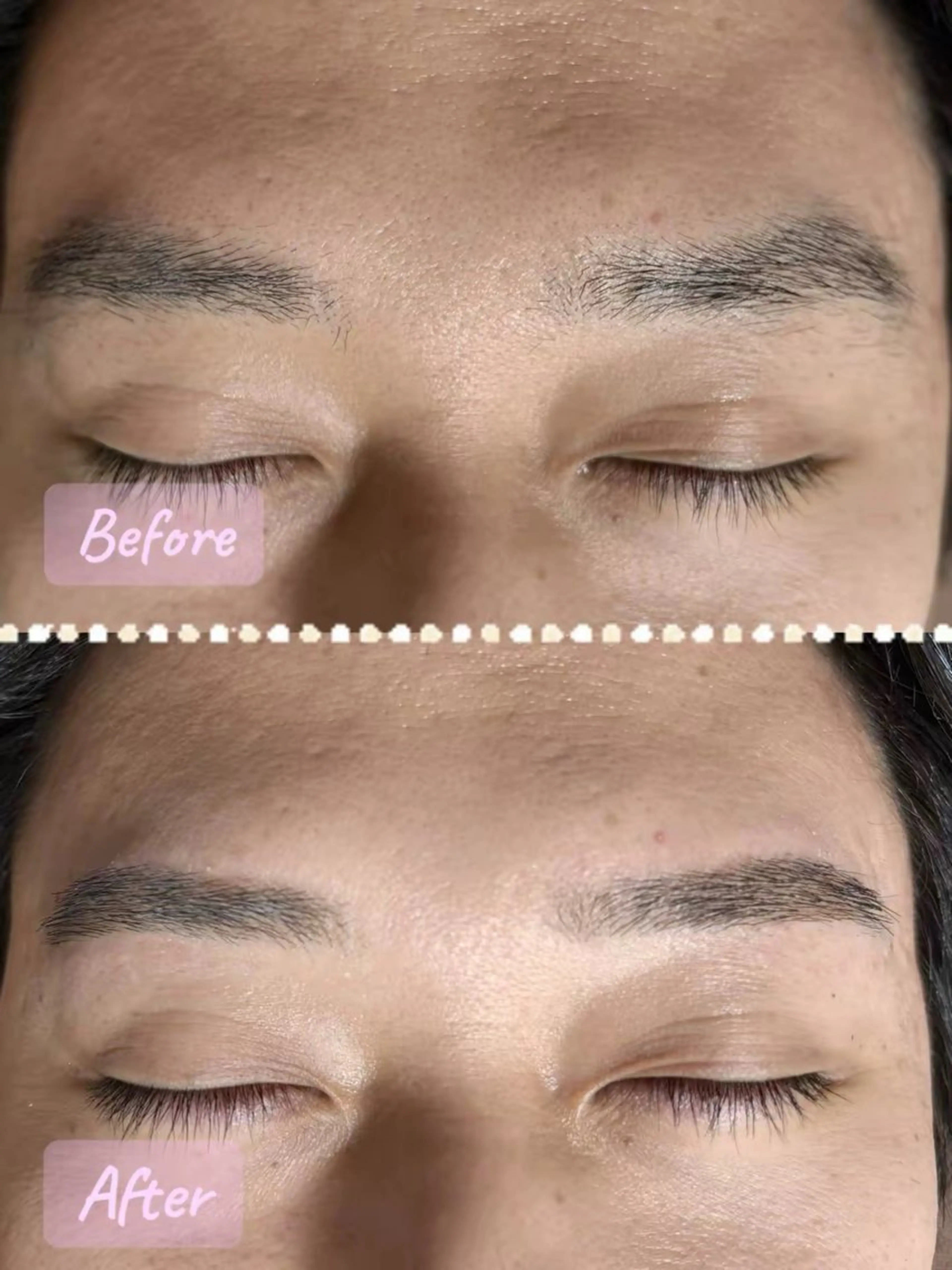 メンズ アイブロウ ワックス脱毛 眉カット その他(アイブロウ) 六本木/似合わせ眉毛 andＳ🍀Yuriのエステ・リラクイメージ