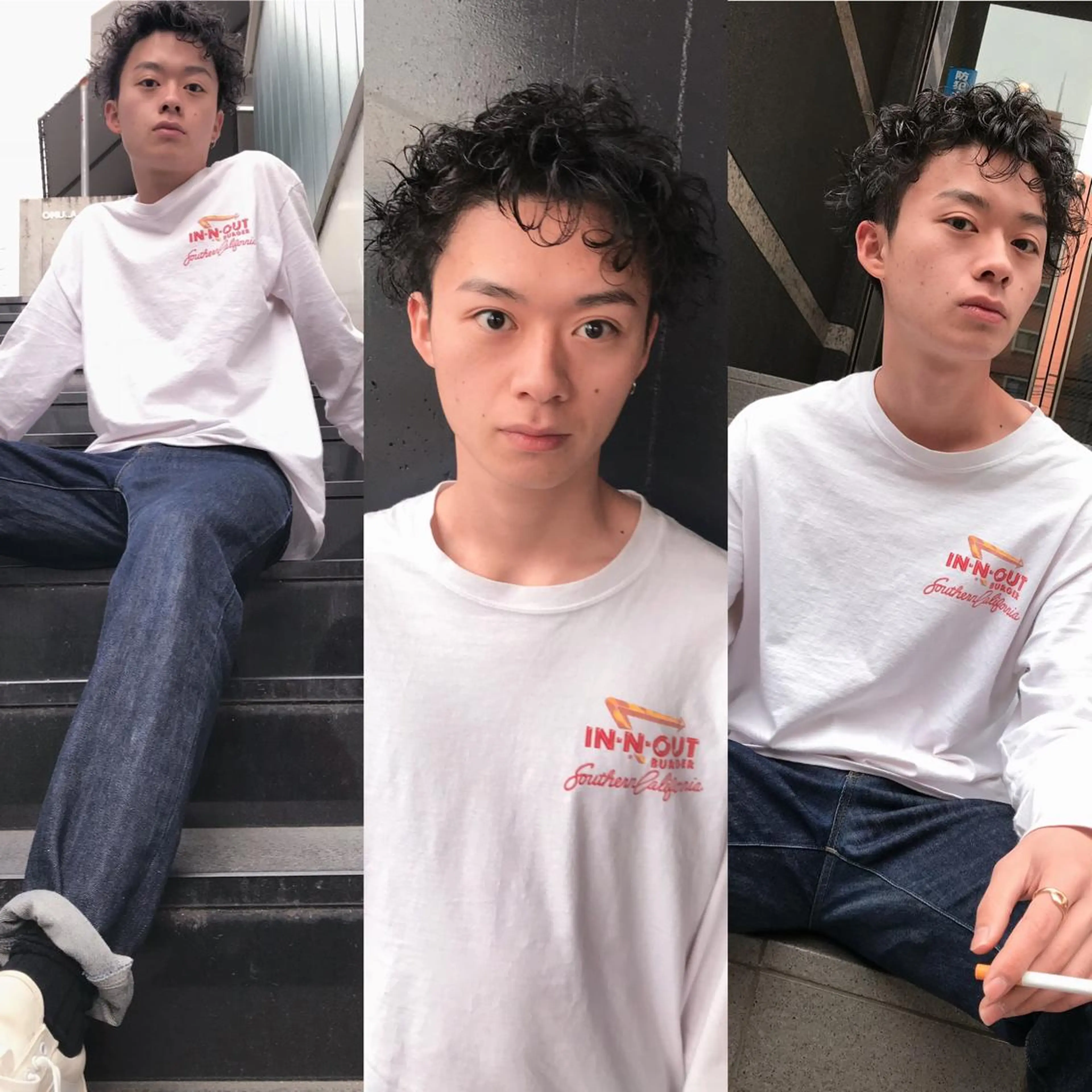 メンズ 透明感カラー×艶🩶 🌟YOSHIKIのヘアスタイル