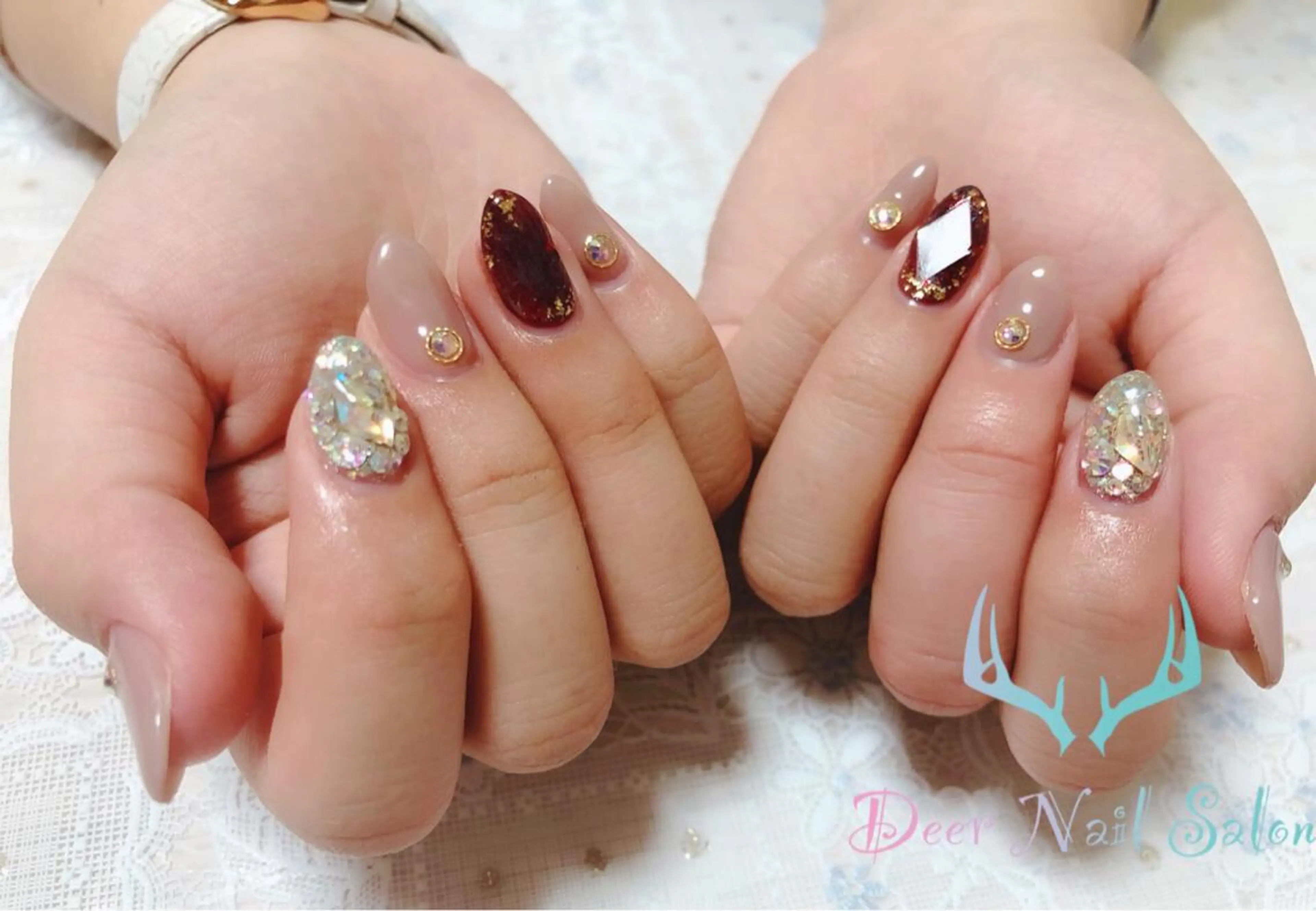 ネイル ハンドネイル ハンドケア Peachy 🍑のネイルデザイン