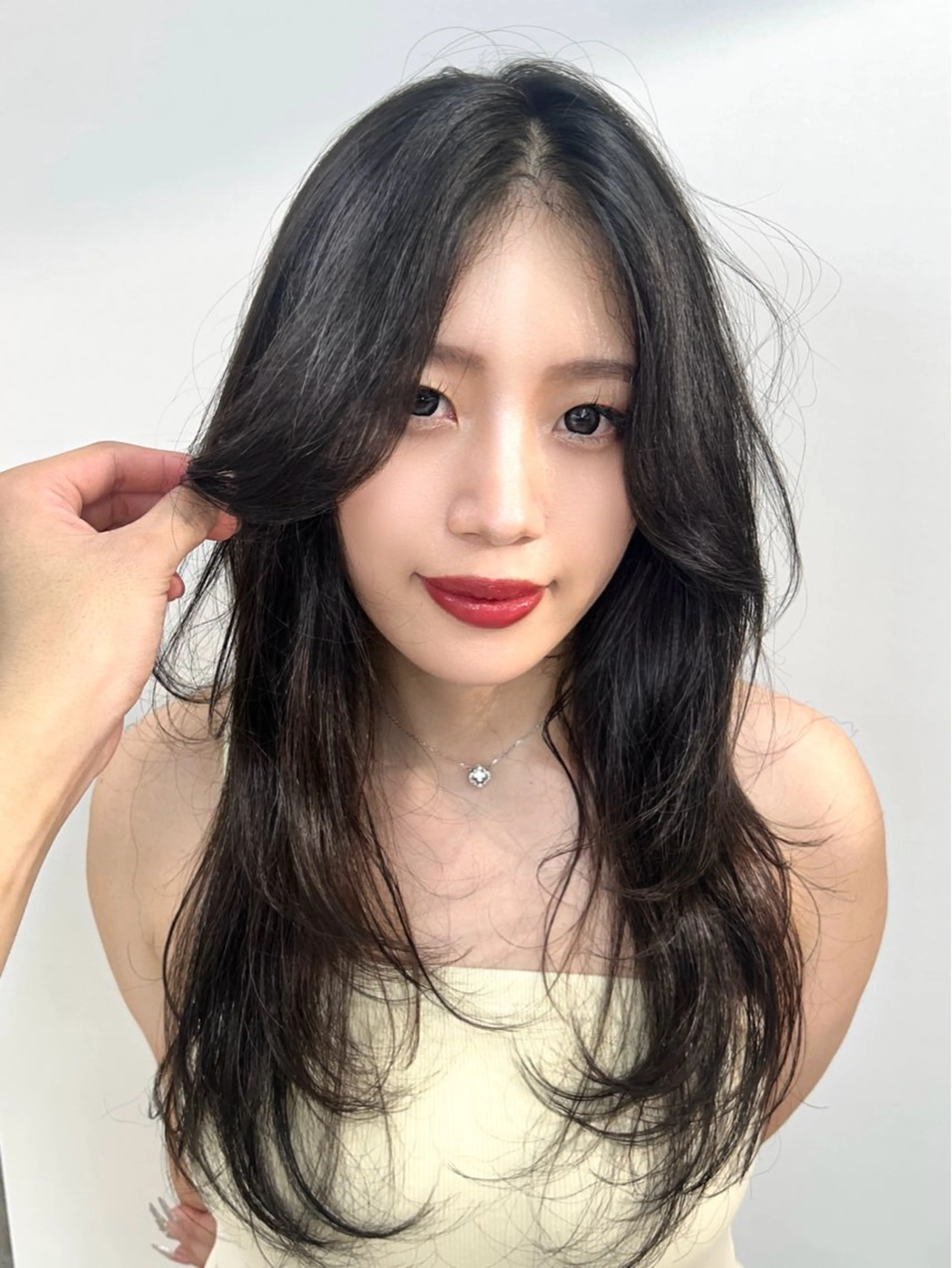 ロング くびれボブレイヤー 渋谷/kougaのヘアスタイル