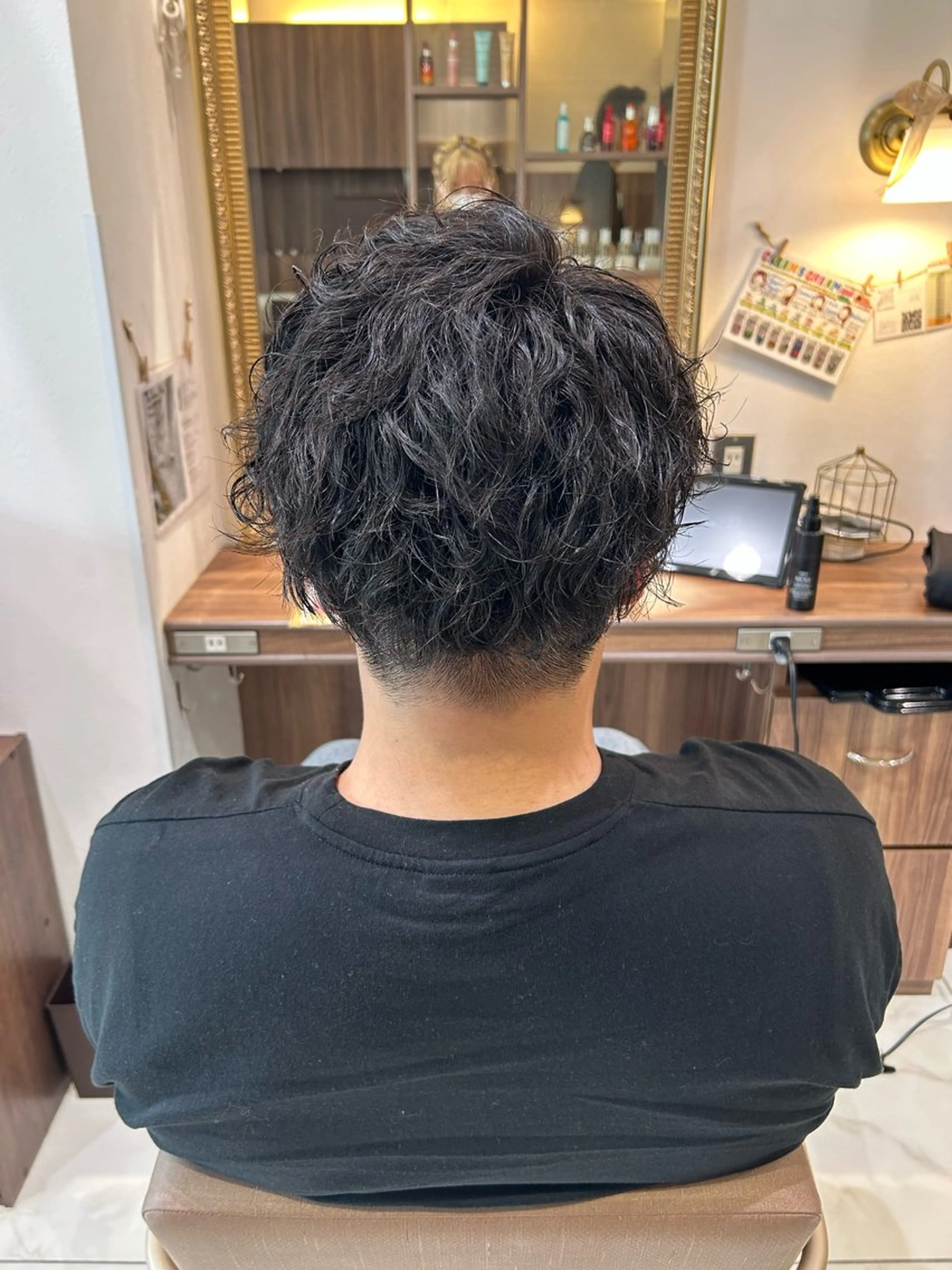 メンズ カット パーマ 🫧モデル募集🫧 🌎Rino🔚のヘアスタイル