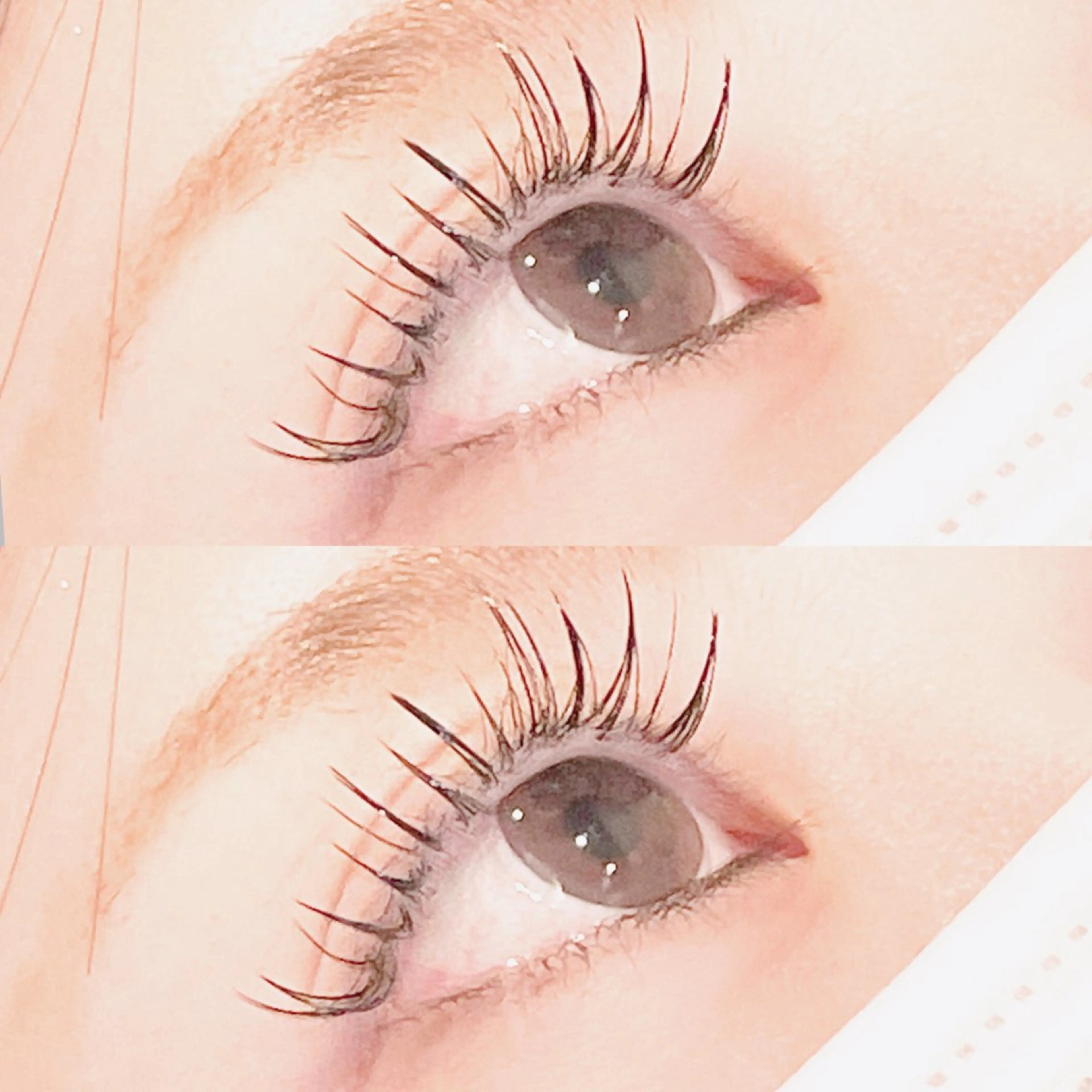 マツエク・マツパ 束感まつ毛 キュート Agu 松下のヘアスタイル