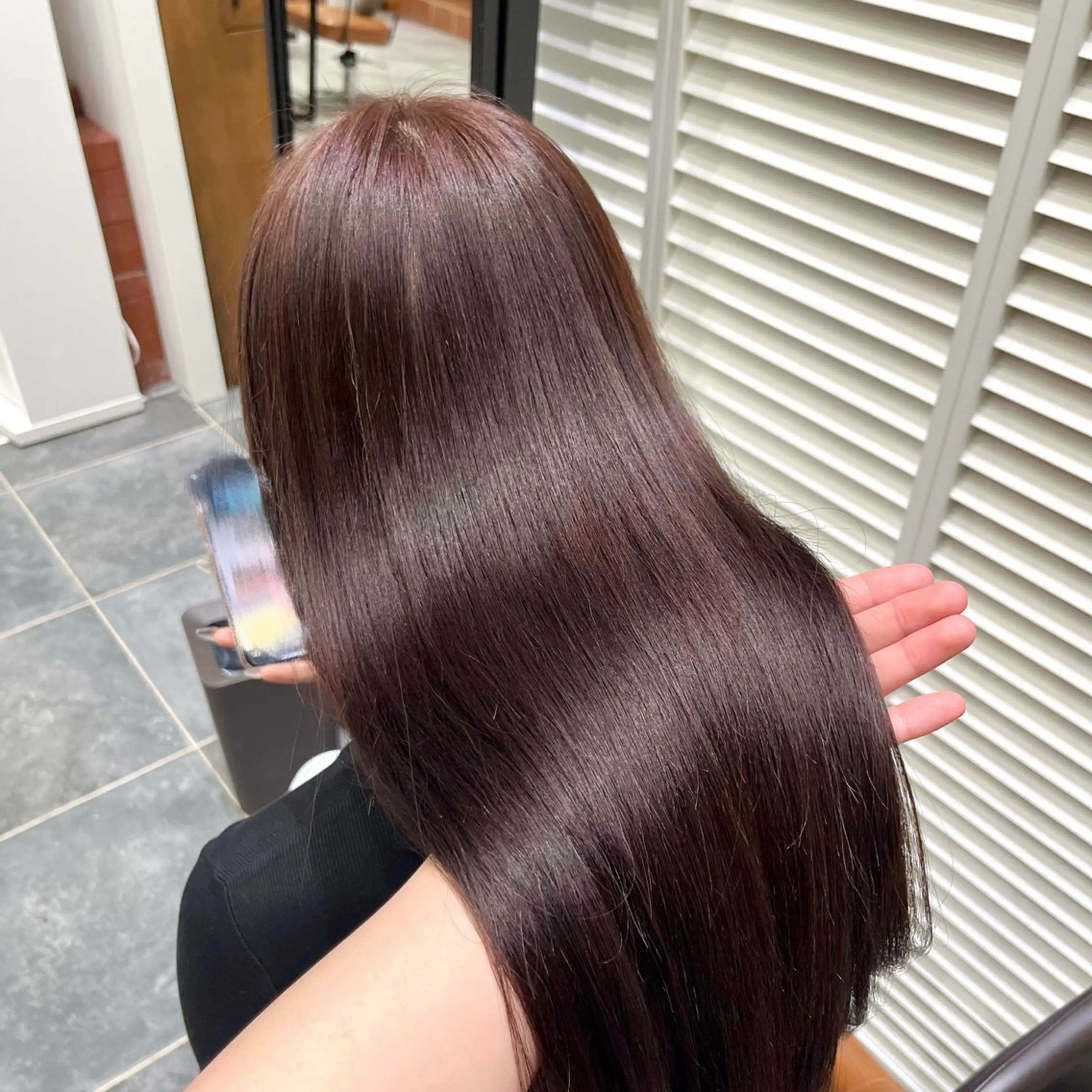 カラー かわいいを＋🎀𖤐 上品hair/ 星愛のヘアスタイル