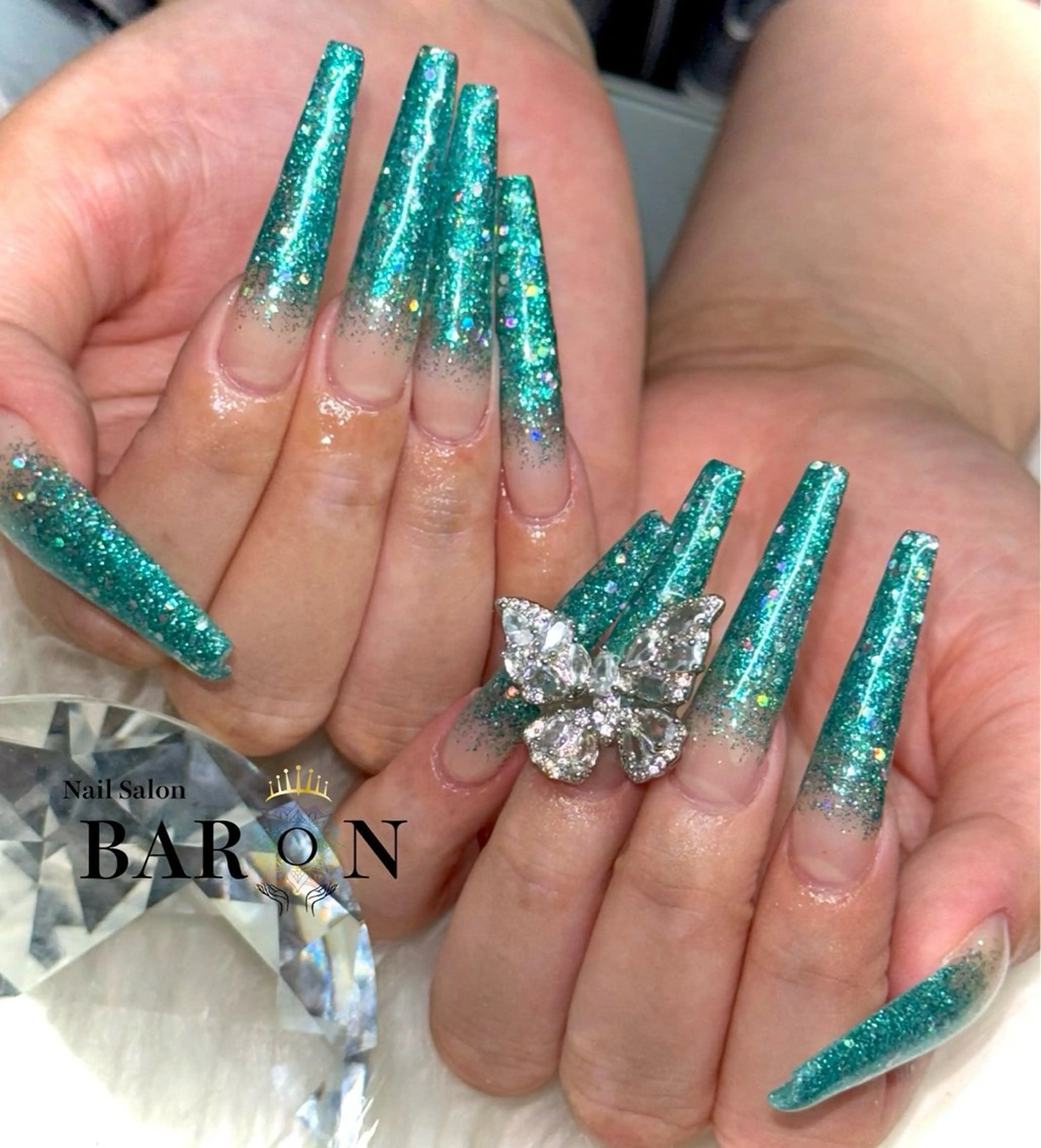 《最先端スカルプ》💅モデル募集💛ワンカラー/ラメグラ(パーツ別途料金)✨オフあり ¥4000 195分の写真