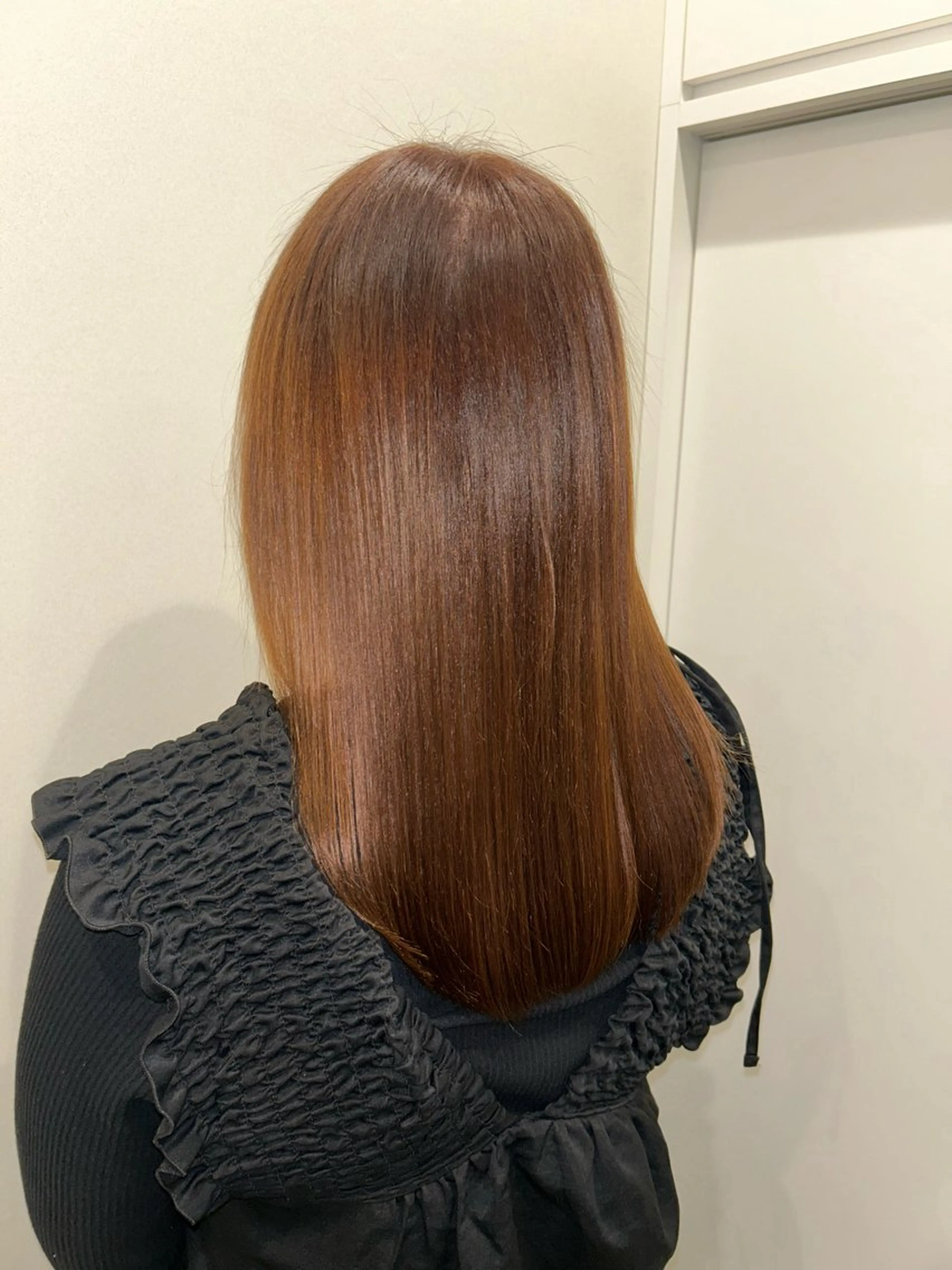 ロング 顔まわりレイヤー 顔周りカット レイヤーカット 無料カットカラー／ モデル募集💈市川春のヘアスタイル