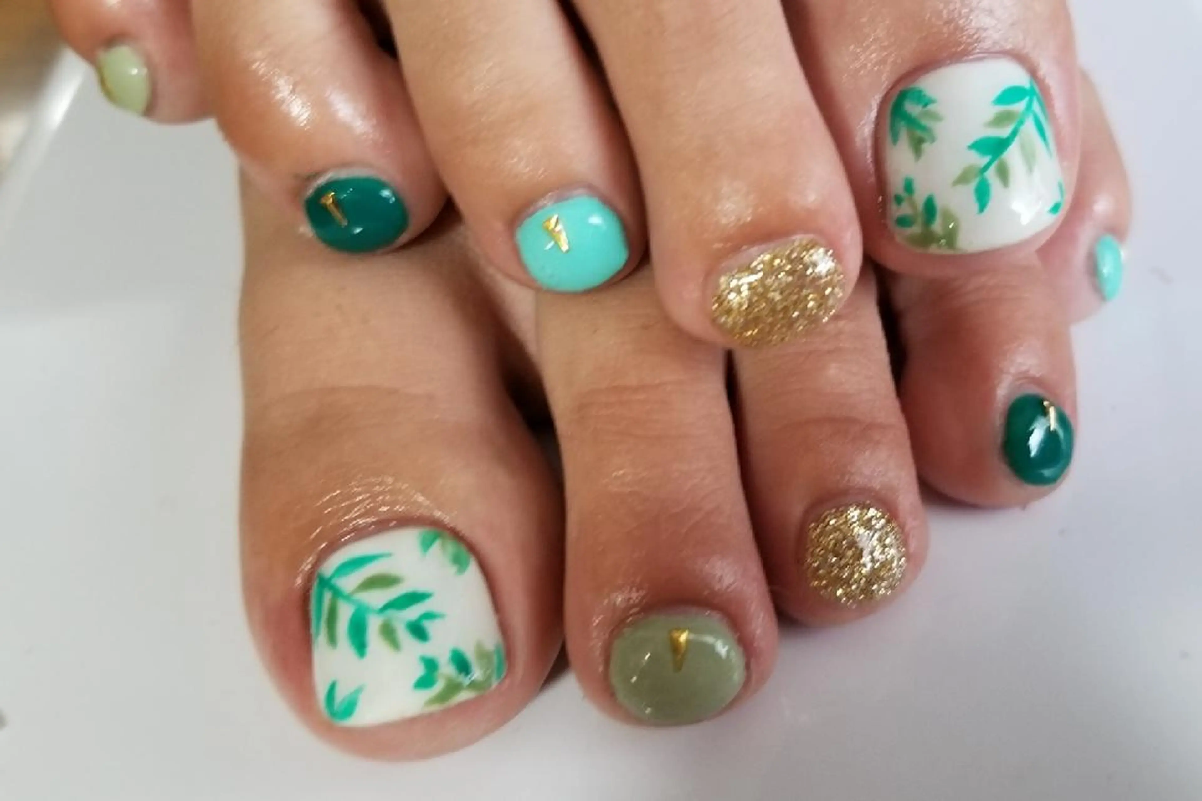 ネイル アートネイル フットネイル Nailsalon G.S.F Hisaのネイルデザイン