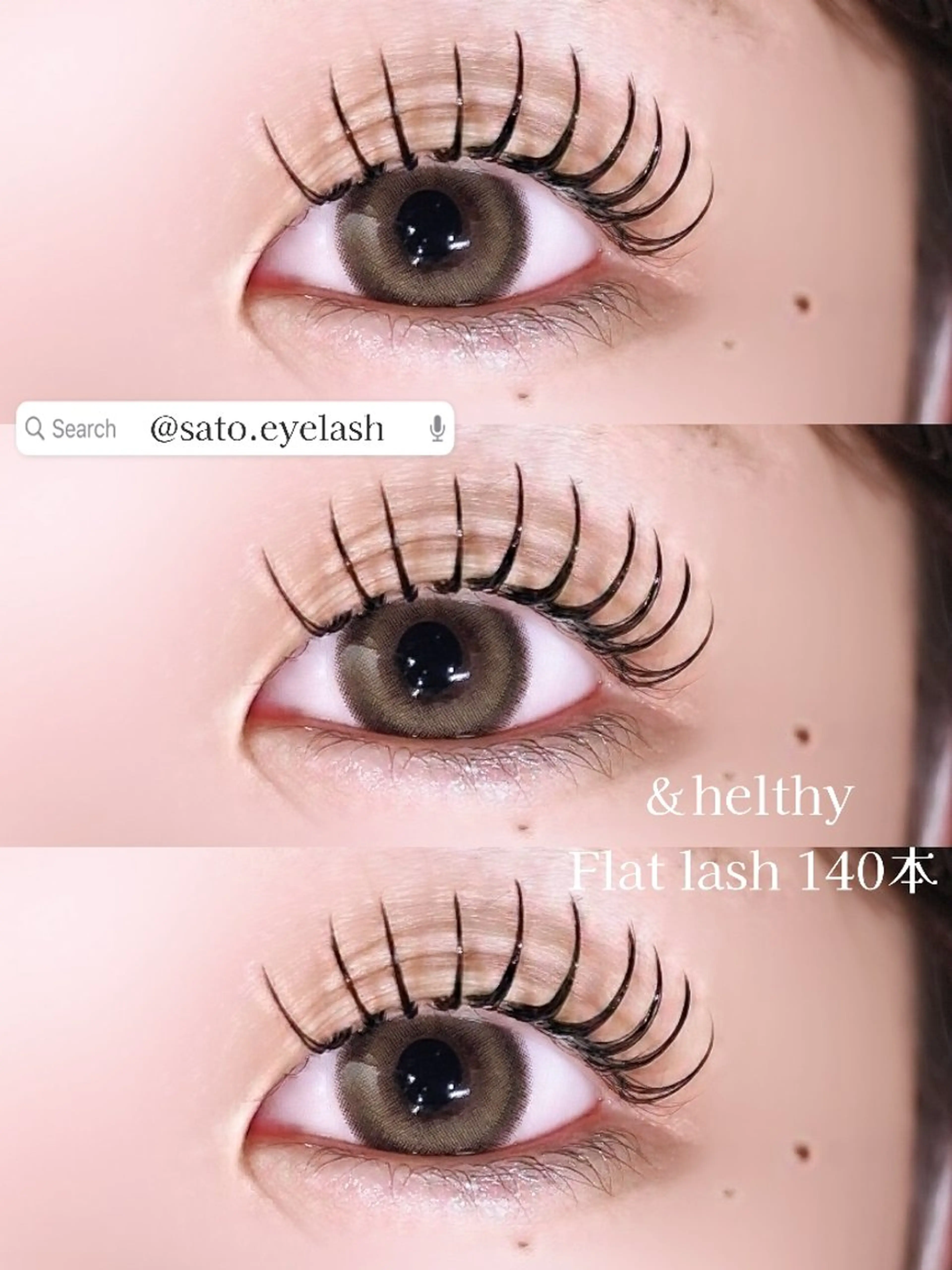 【＆helthy / アンドヘルシー】マツエク120本～140本＋まつ毛パーマ💟同日施術が可能に.ᐟ🙆🏼‍♀️⭐️の写真