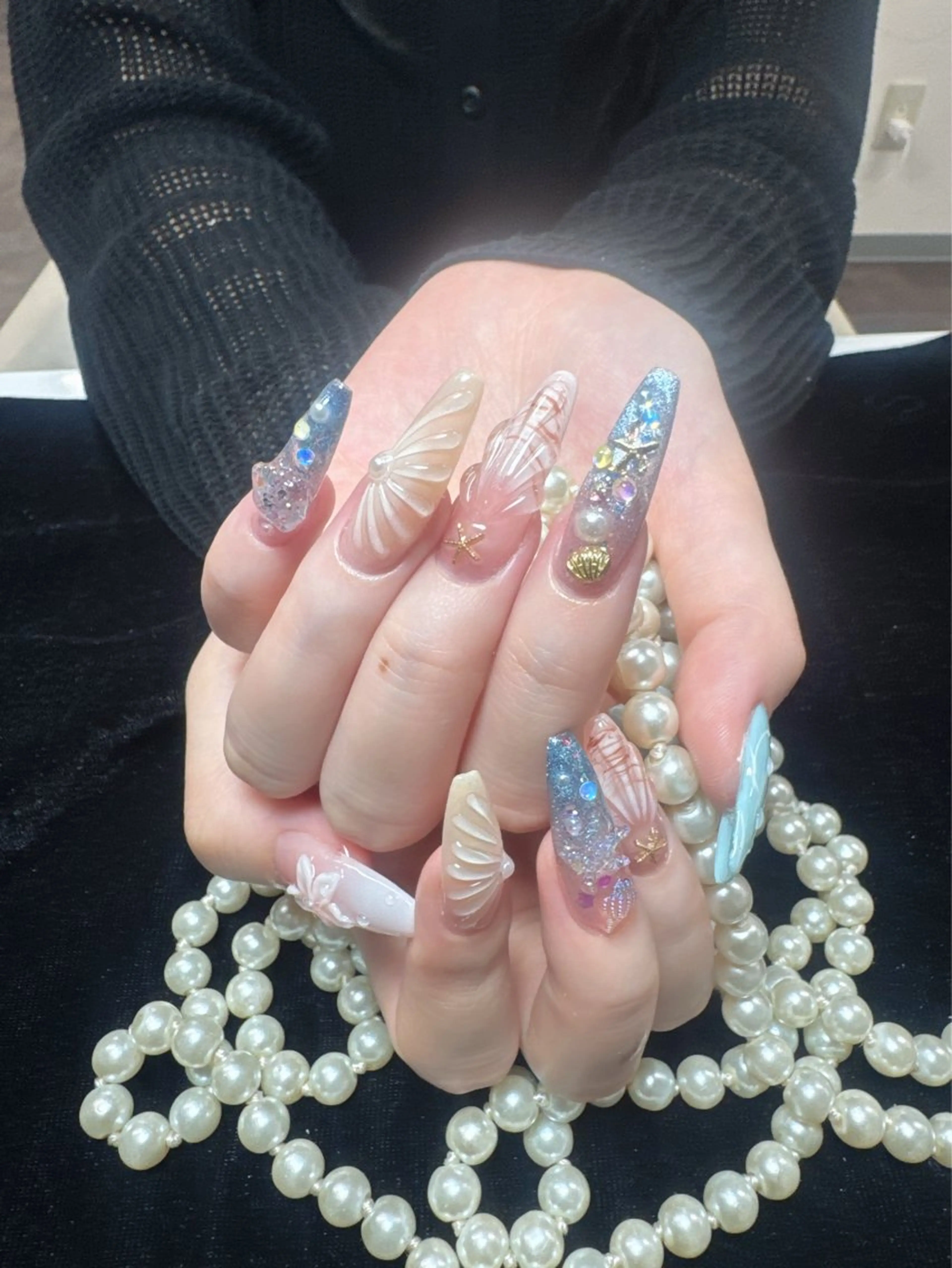 ネイル ハンドネイル EN salon💅 🦋もり💕のネイルデザイン