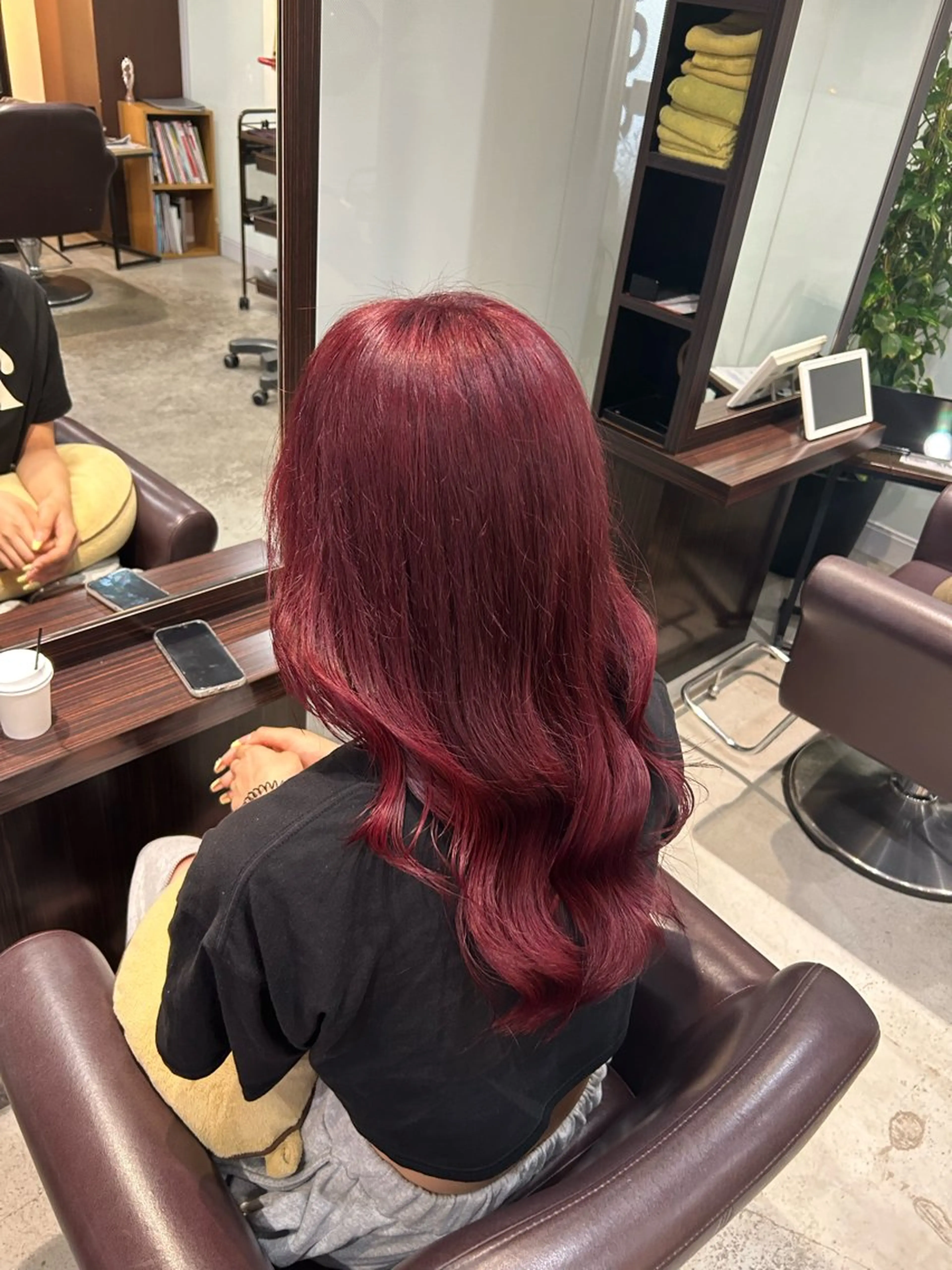 ロング カラー 坂本奈都美 🎀のヘアスタイル