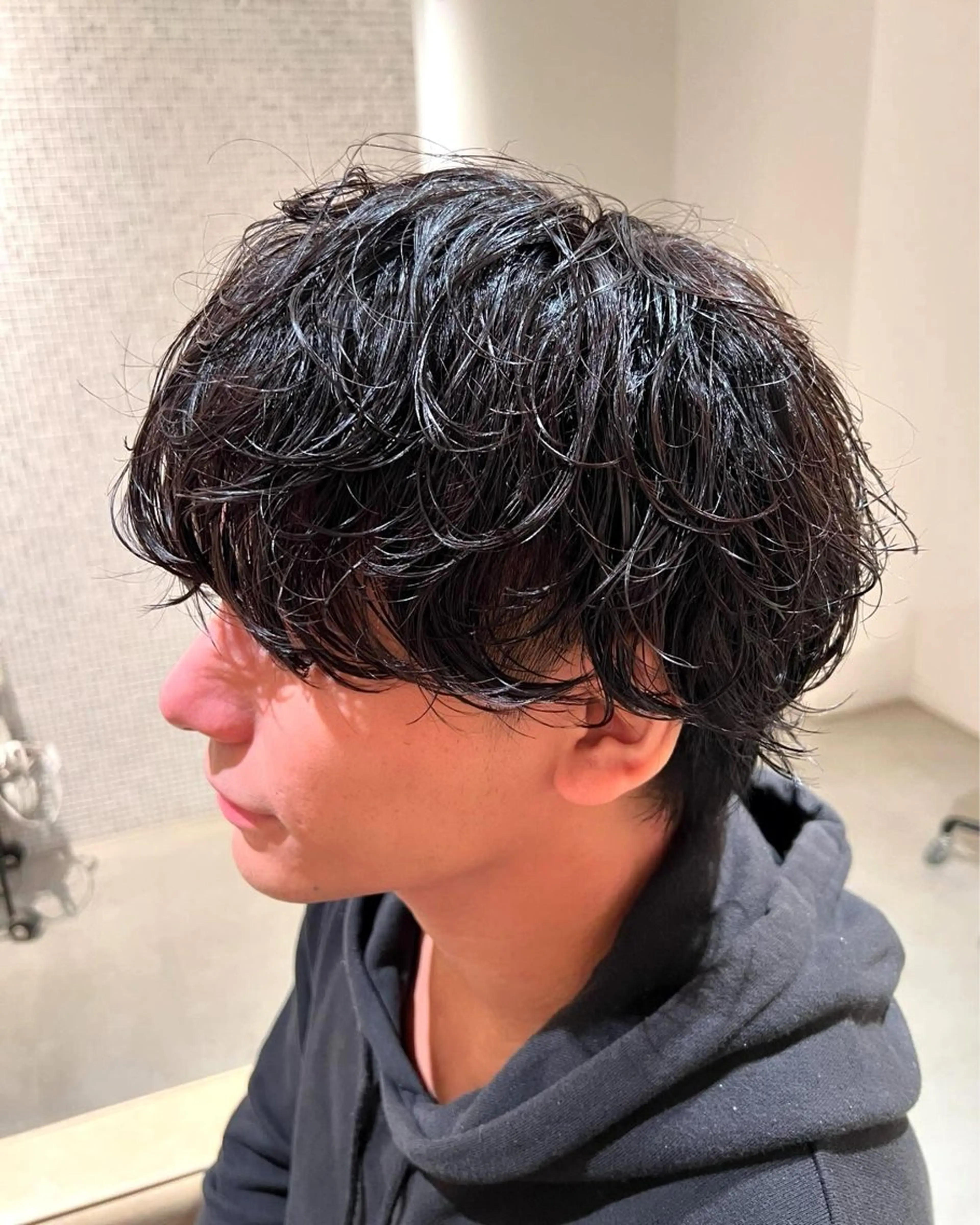 パーマ メンズ メンズパーマ職人馬場 和哉のヘアスタイル